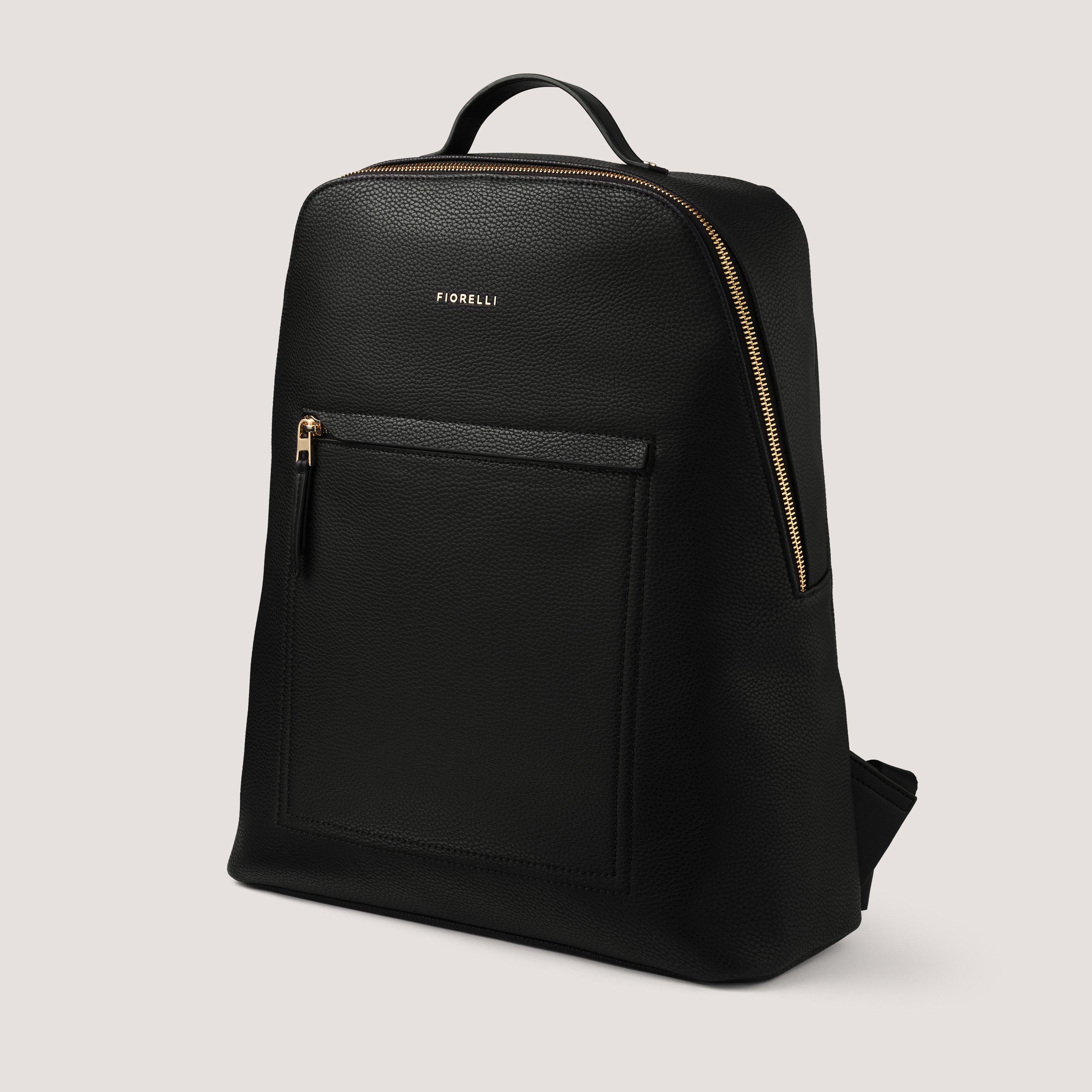 Leather backpack fiorelli sale