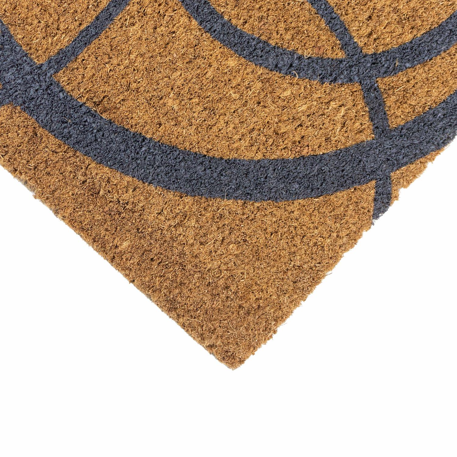 Multi - JVL - JVL Latex Coir - Circles 40x70cm - 2