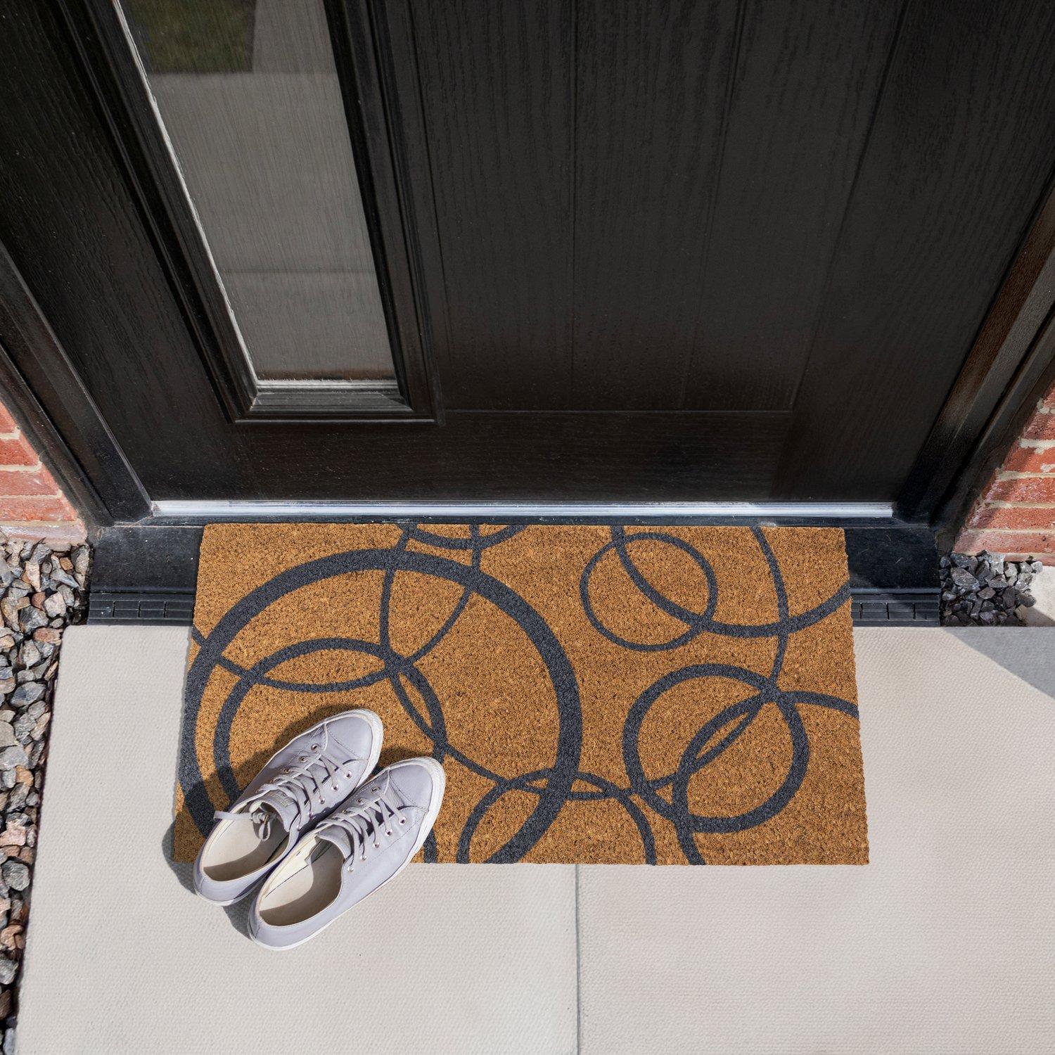 Multi - JVL - JVL Latex Coir - Circles 40x70cm - 11