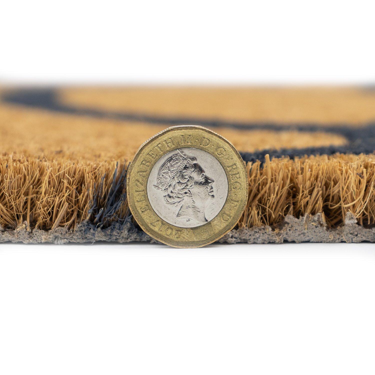 Multi - JVL - JVL Latex Coir - Circles 40x70cm - 4