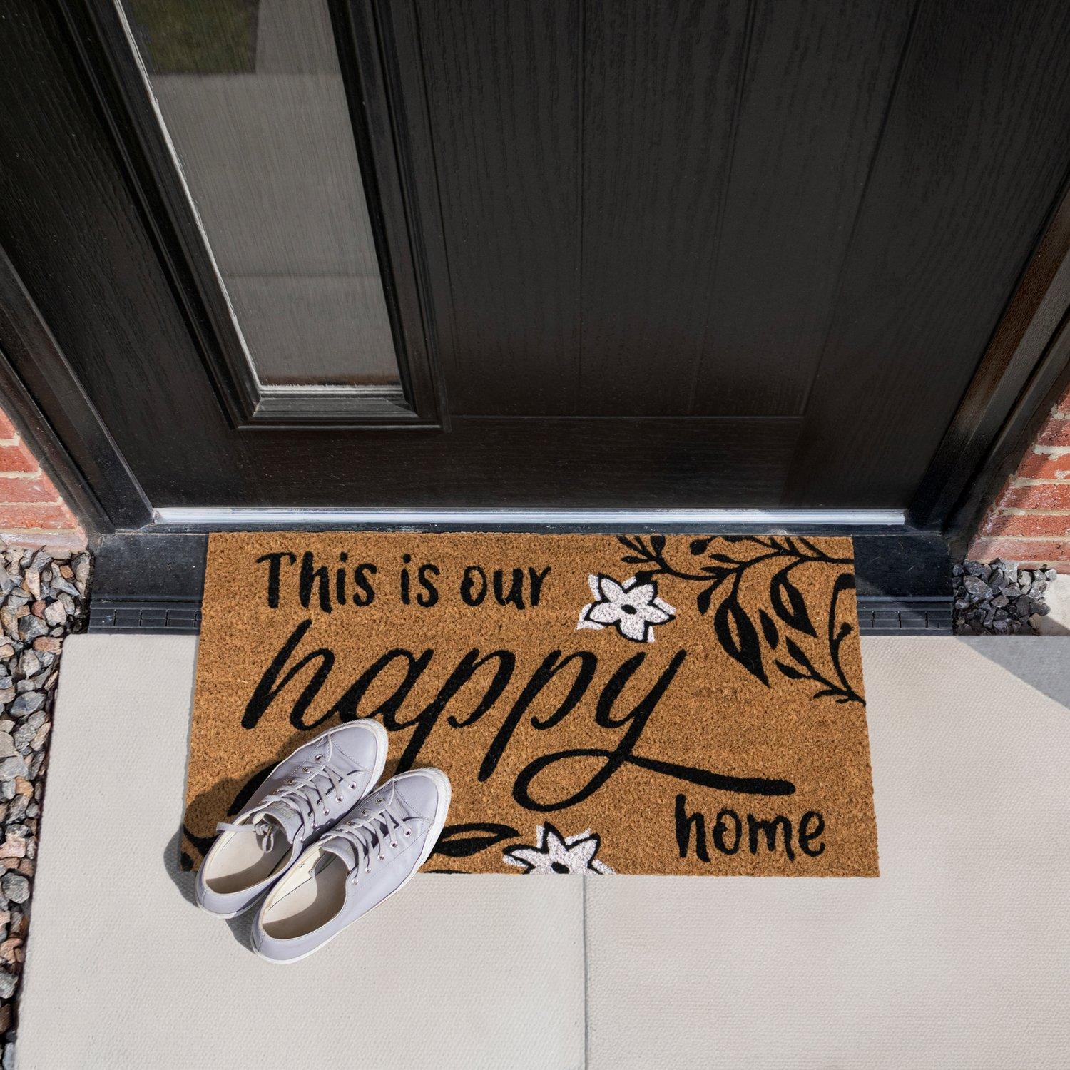 Multi - JVL - JVL Latex Coir - Our Happy Home 40x70cm - 11