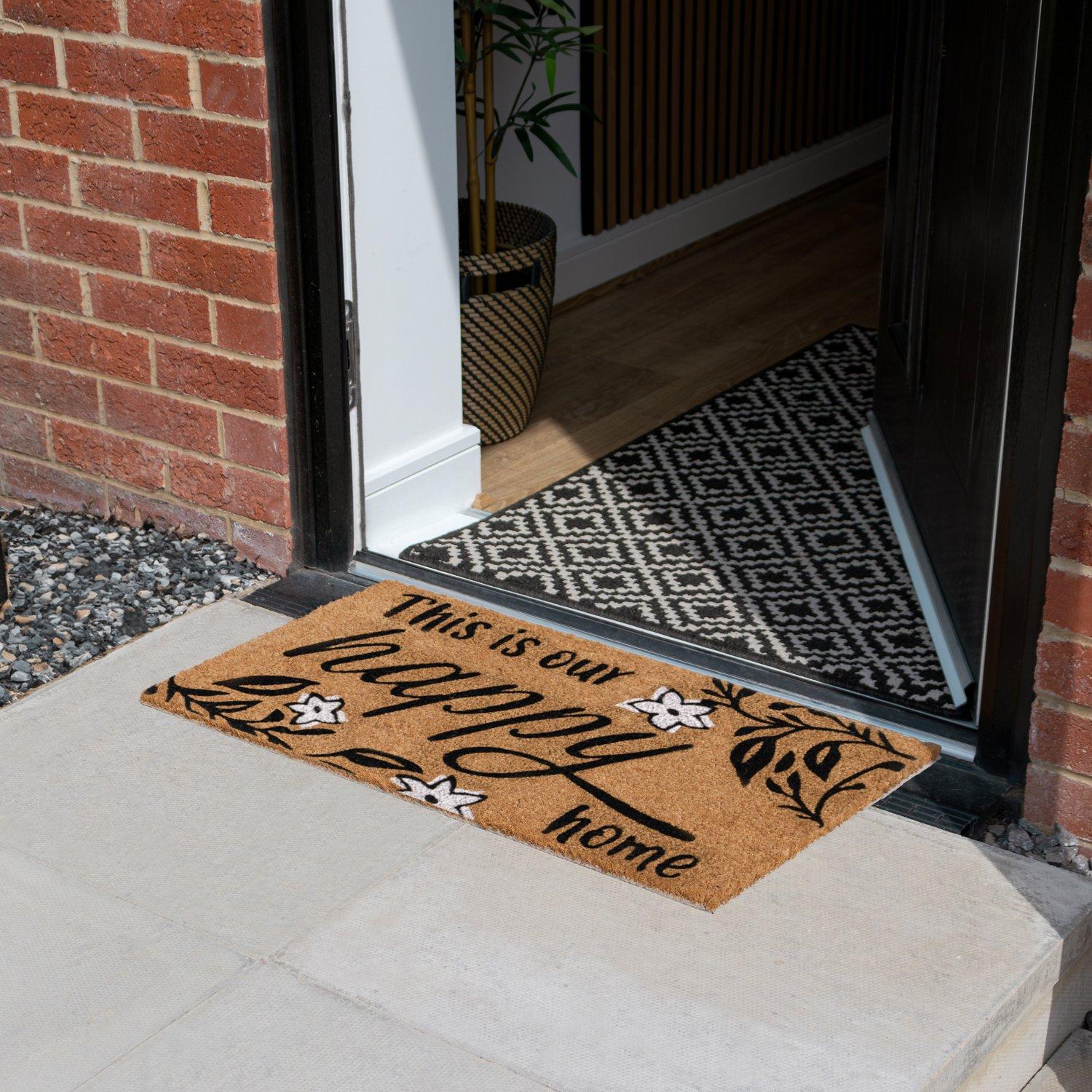 Multi - JVL - JVL Latex Coir - Our Happy Home 40x70cm - 12