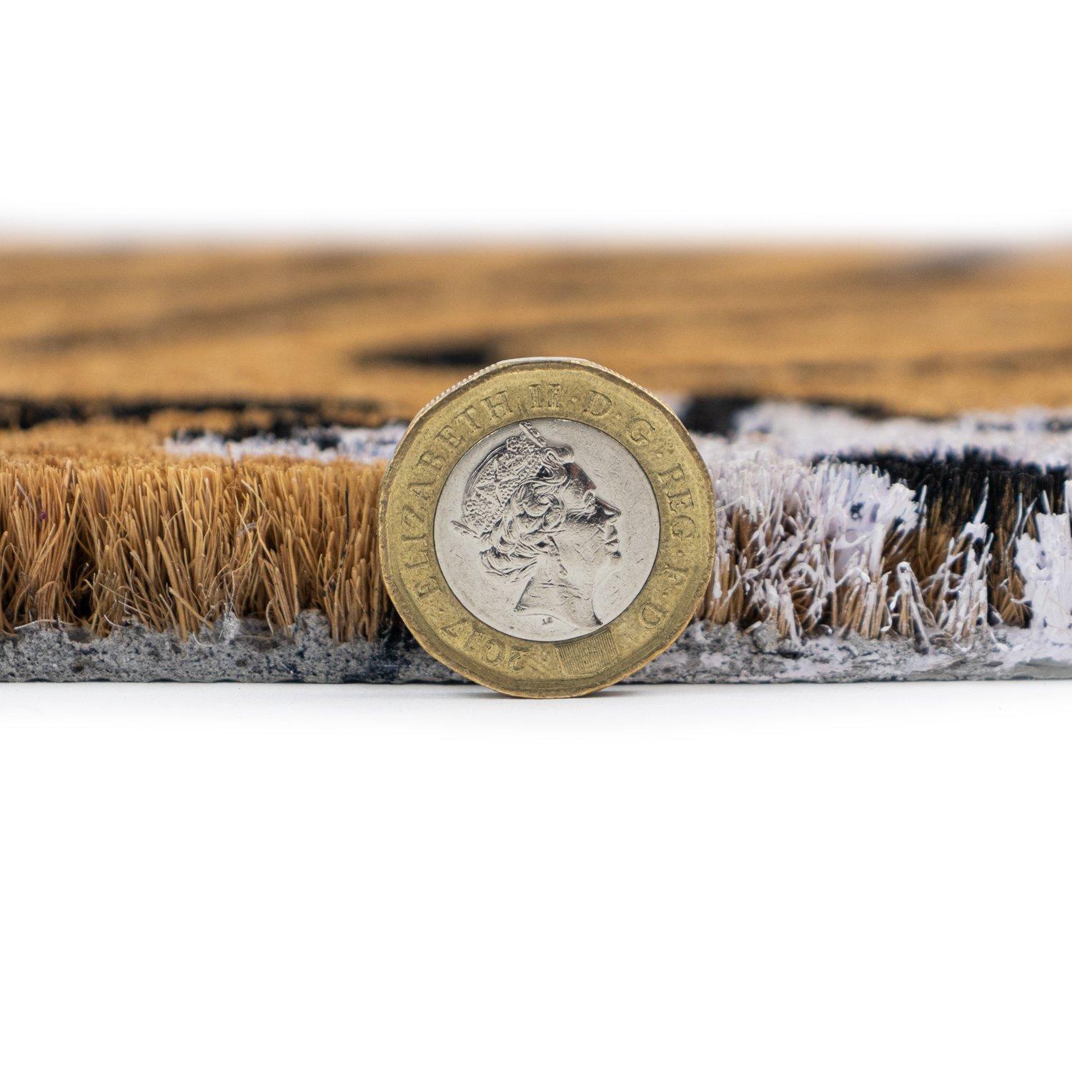 Multi - JVL - JVL Latex Coir - Our Happy Home 40x70cm - 4