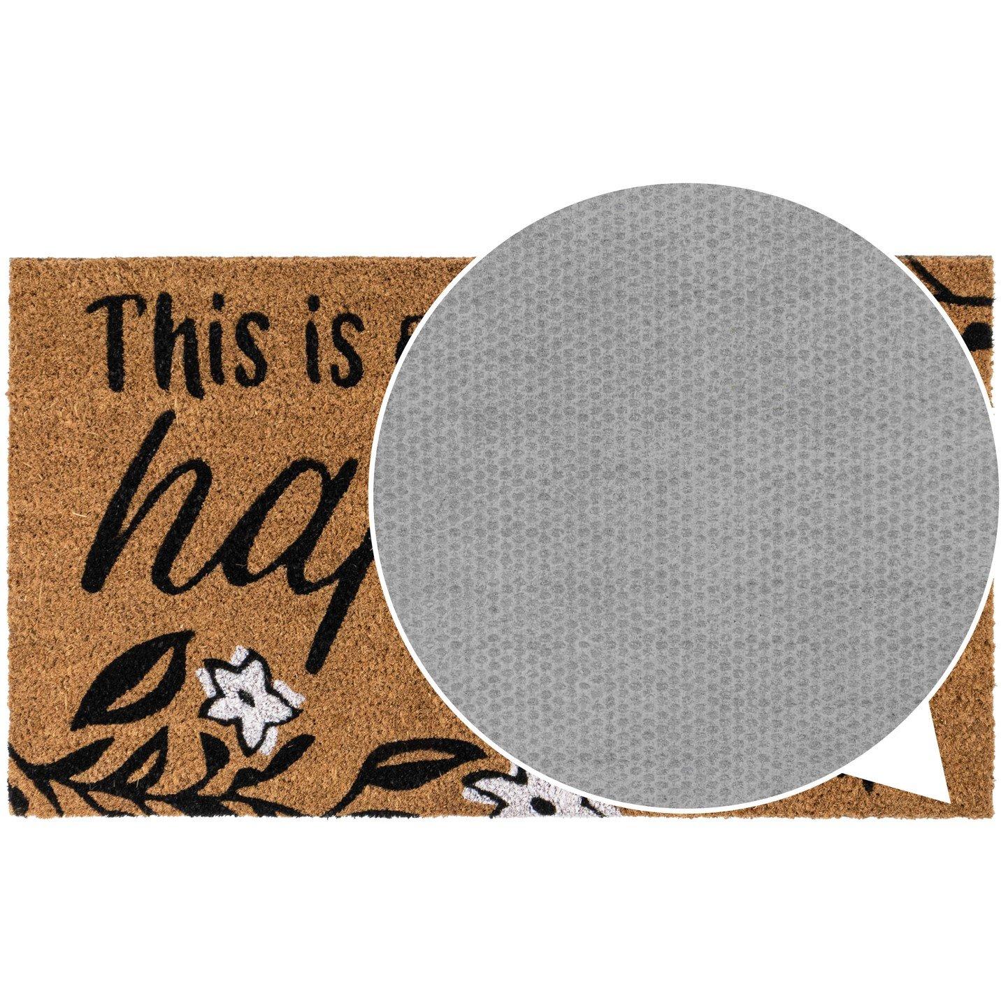 Multi - JVL - JVL Latex Coir - Our Happy Home 40x70cm - 5