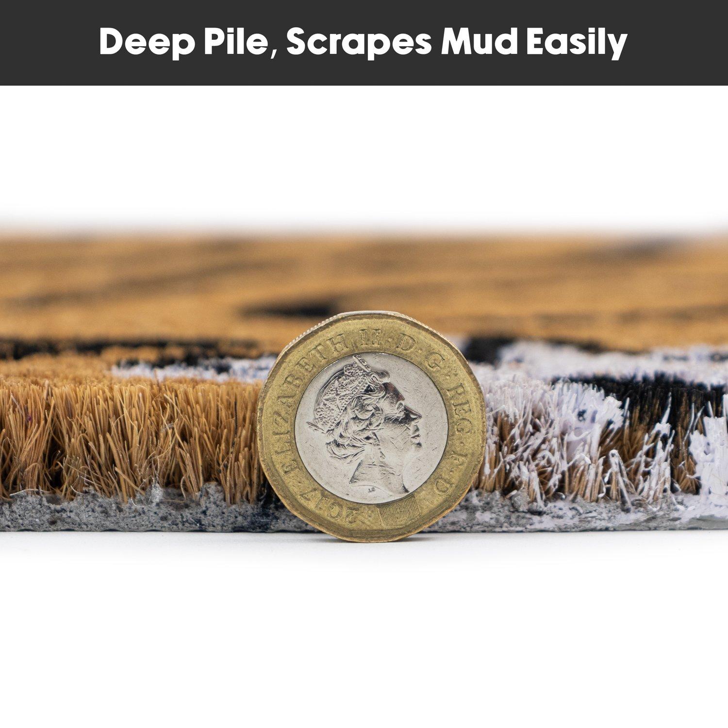 Multi - JVL - JVL Latex Coir - Our Happy Home 40x70cm - 7