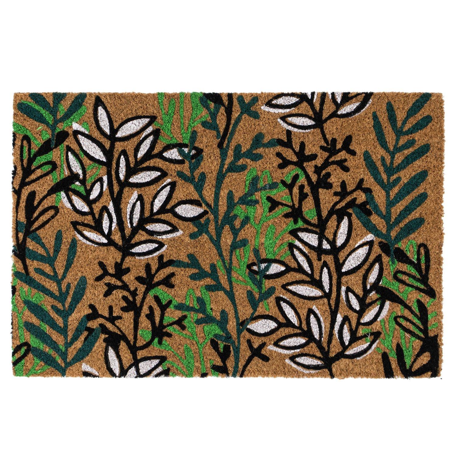 Multi - JVL - JVL Latex Coir - Leaves 40x60cm - 1
