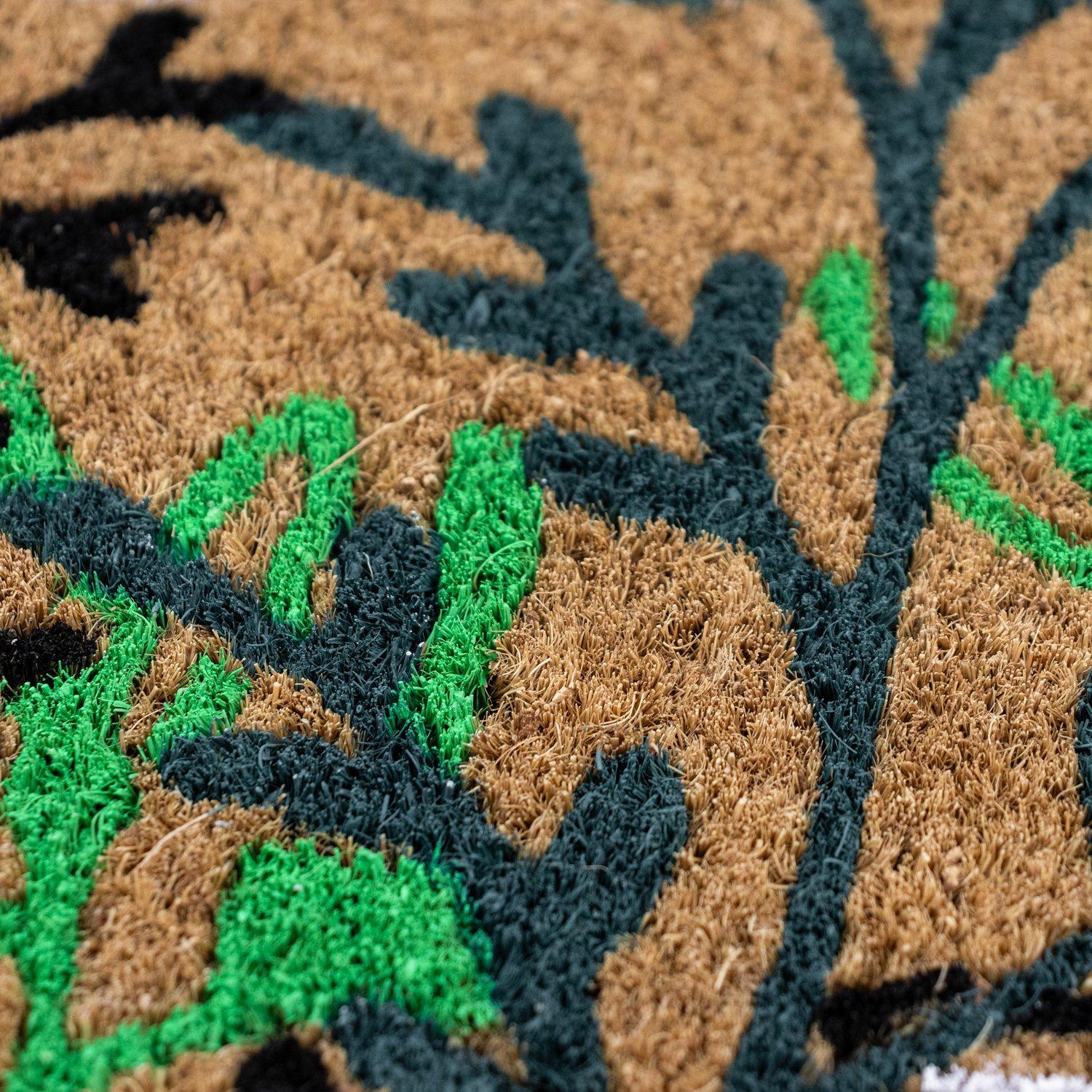 Multi - JVL - JVL Latex Coir - Leaves 40x60cm - 3
