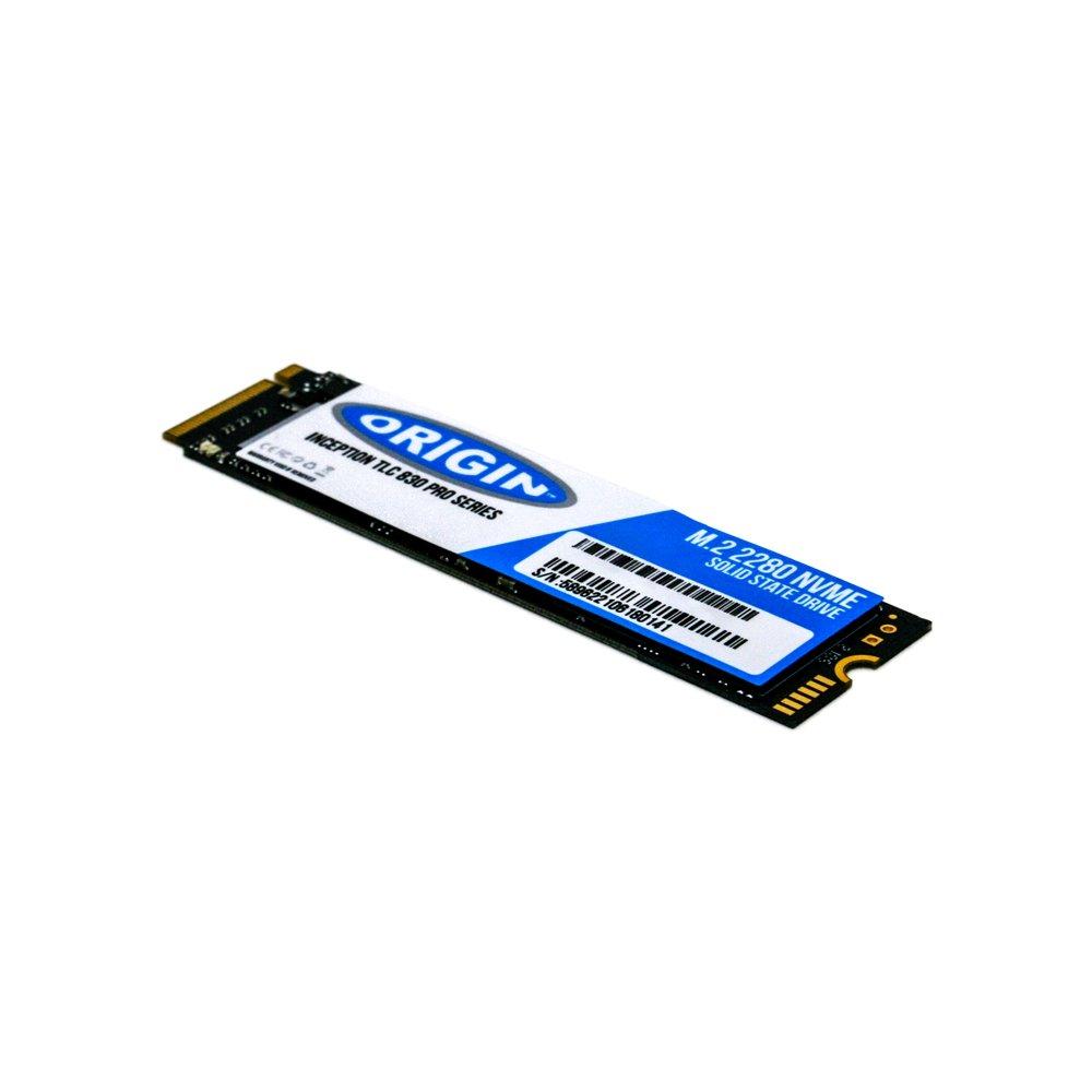 Black - Origin - 512GB PCIE 4.0 NVMe M.2 3D TLC 80mm SSD - 3