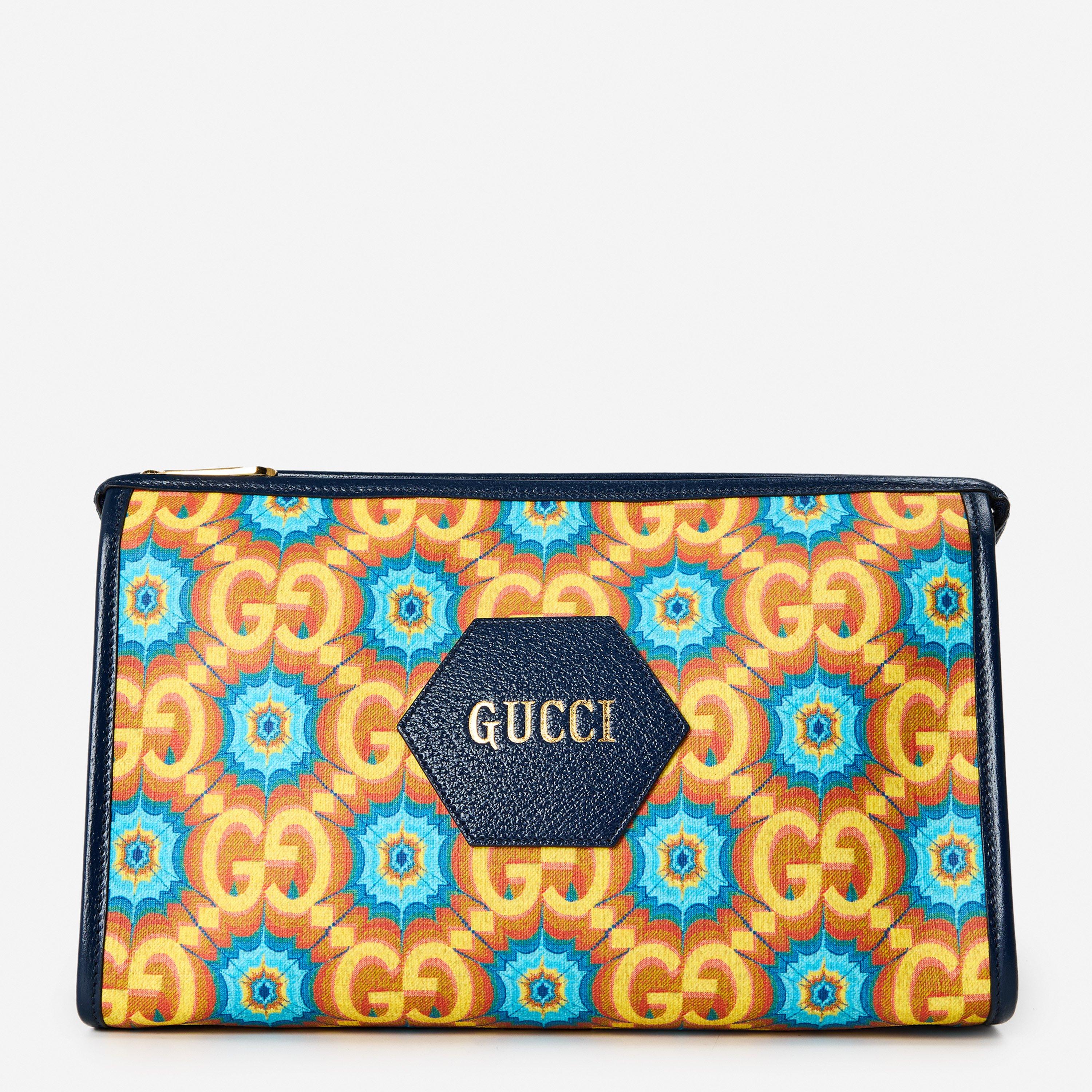 Blu OrnMult/Bgt - Gucci - Men's Messenger Bag - 1