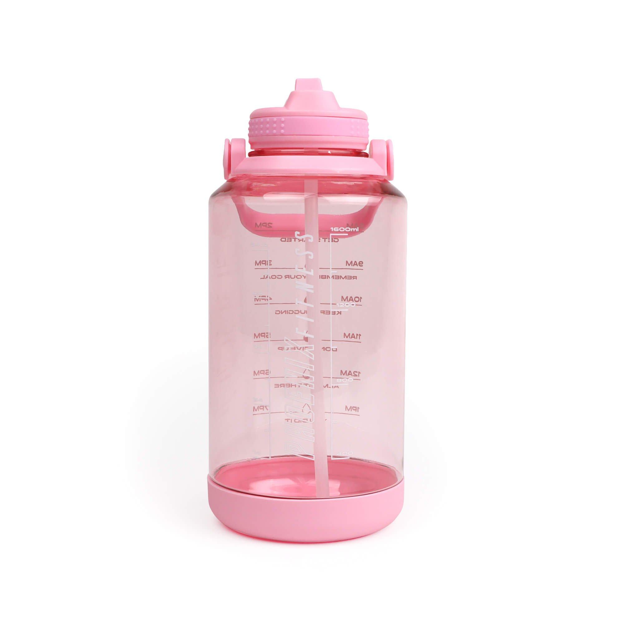 Phoenix Fitness  Motivational Water Bottles - Pink - 2L