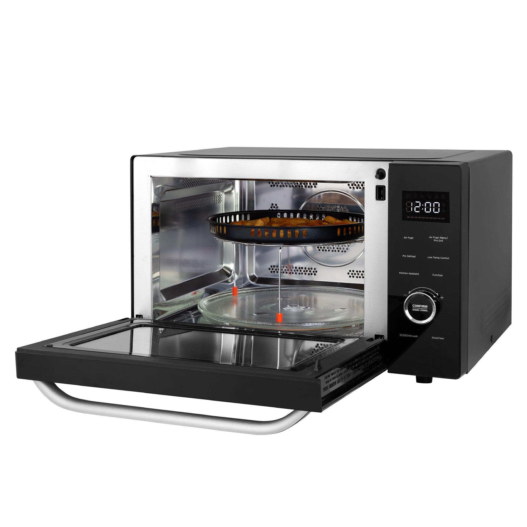 Black - Russell Hobbs - RHMT3001B 30L Touch Control Digital Microwave - 13