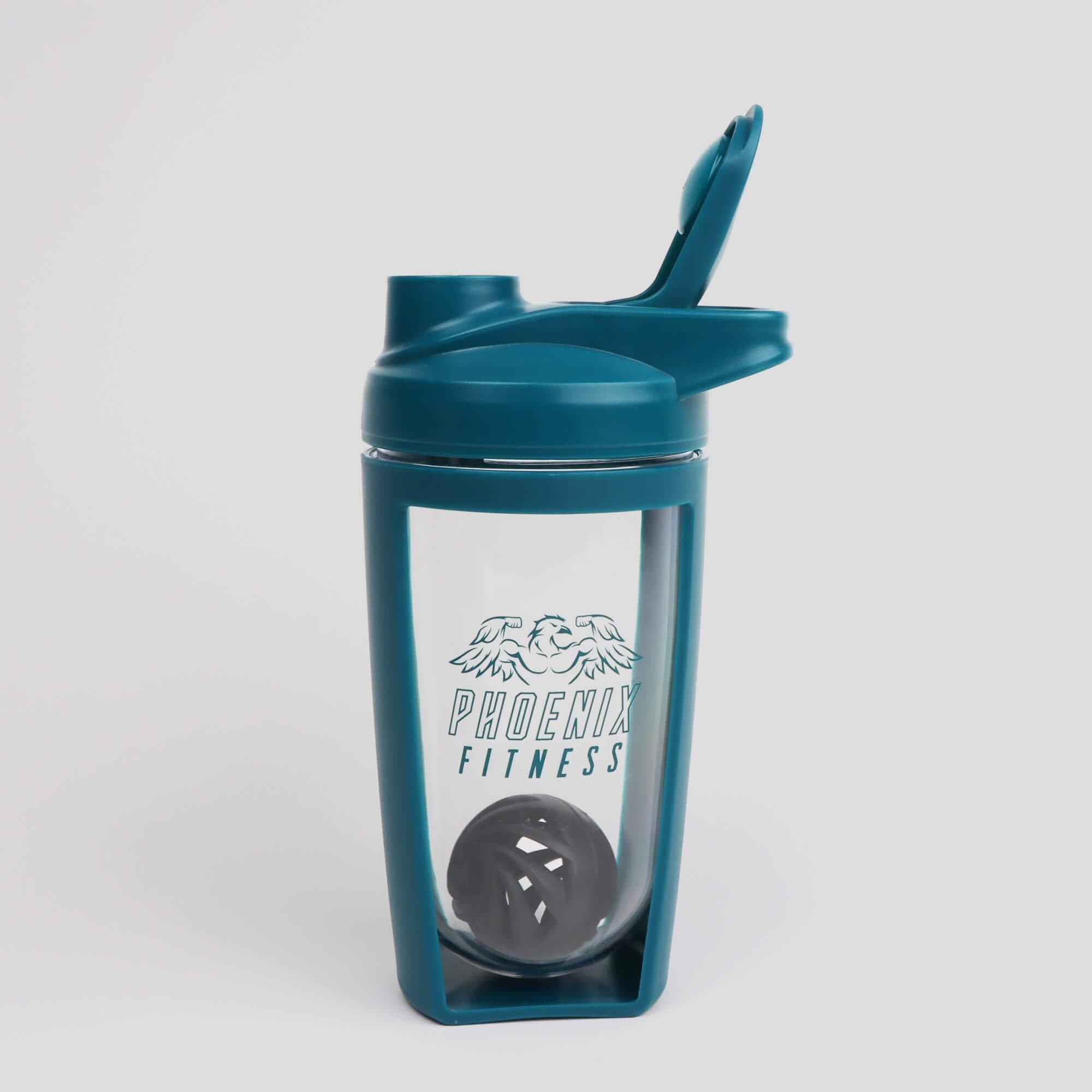 Teal - Phoenix Fitness - Protein Shaker Bottles - 3