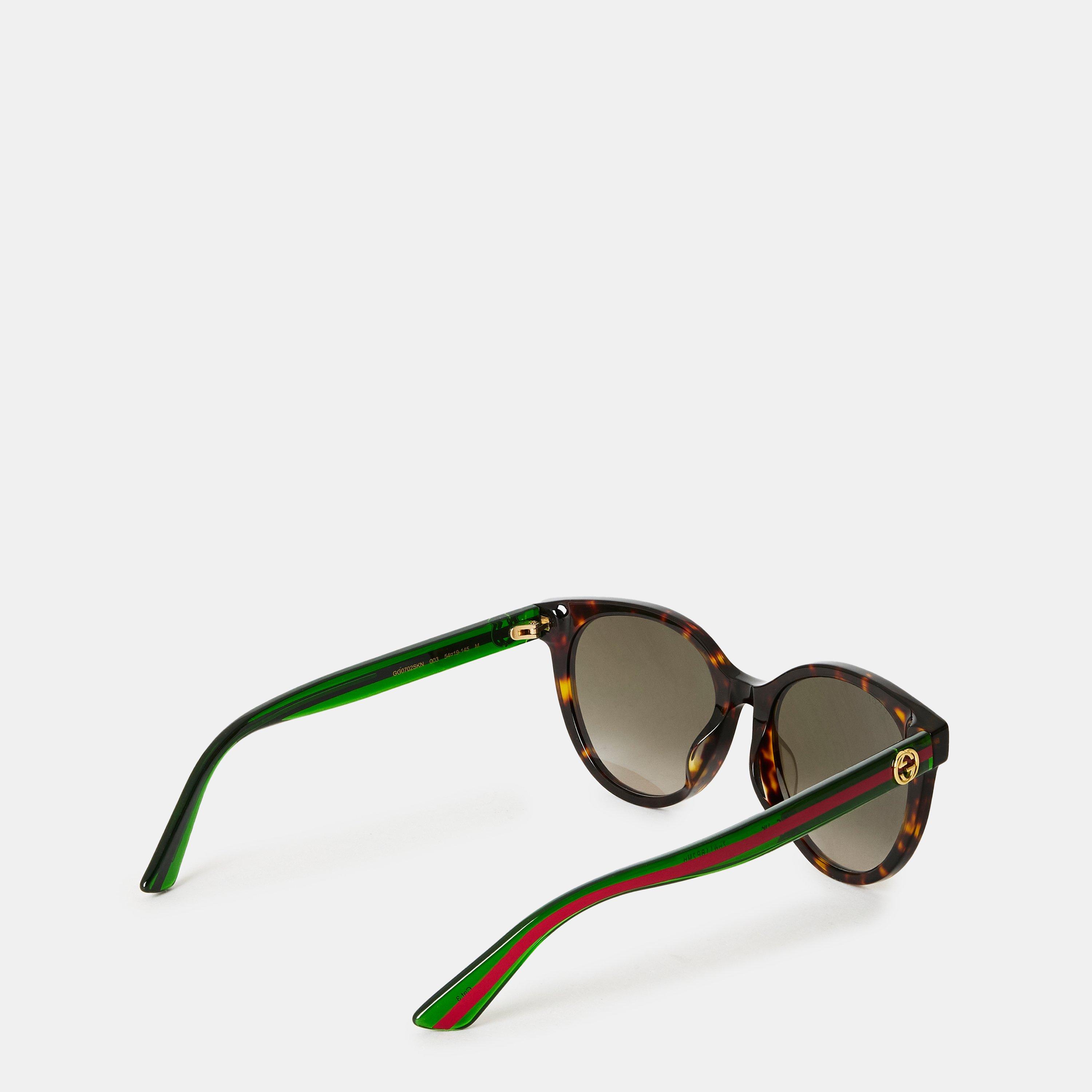 Havana - Gucci - Round-Frame Sunglasses - 2