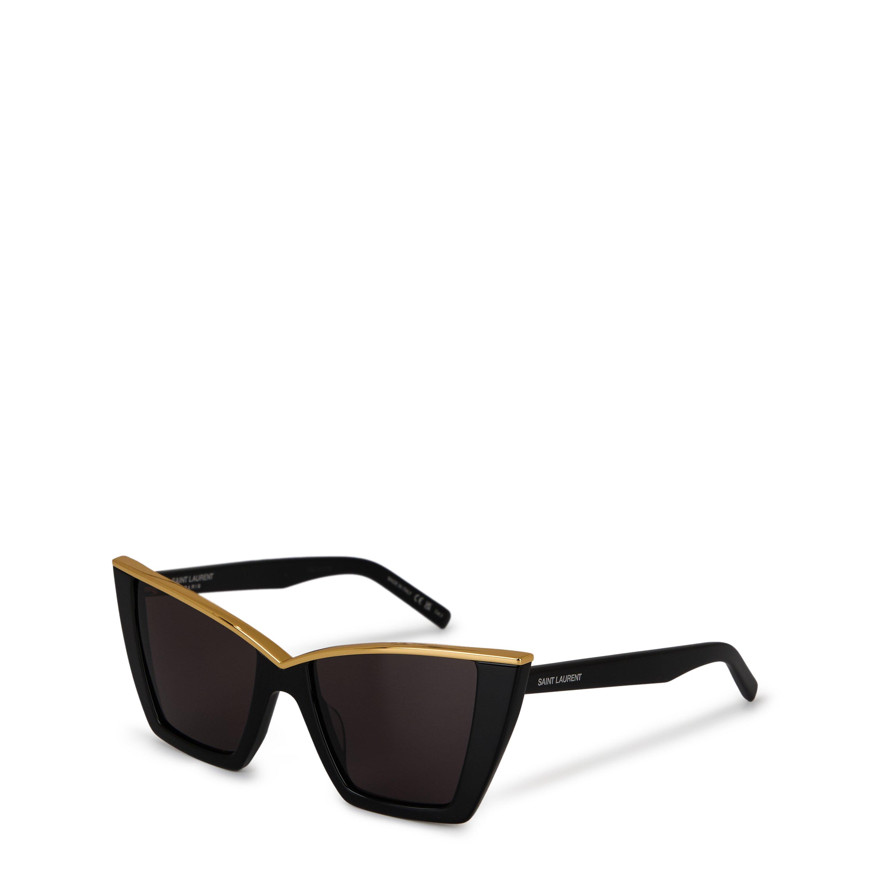 Black - Saint Laurent - Women's Cat Eye Sunglasses - 1