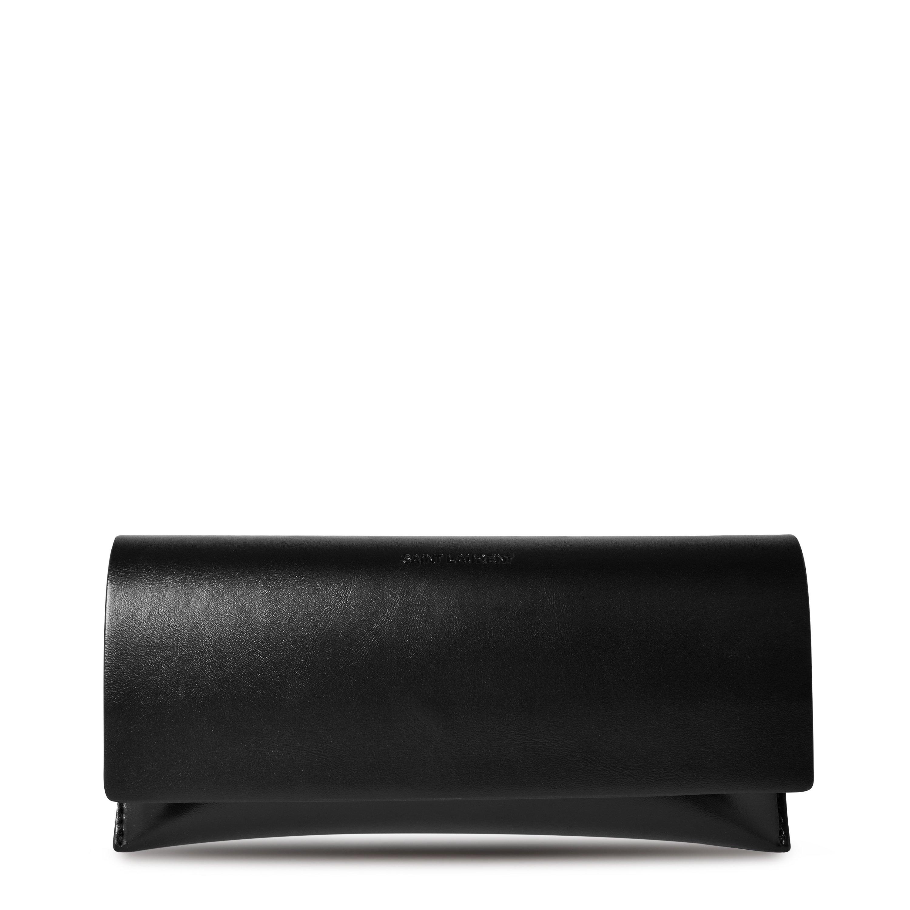 Black - Saint Laurent - Women's Cat Eye Sunglasses - 4