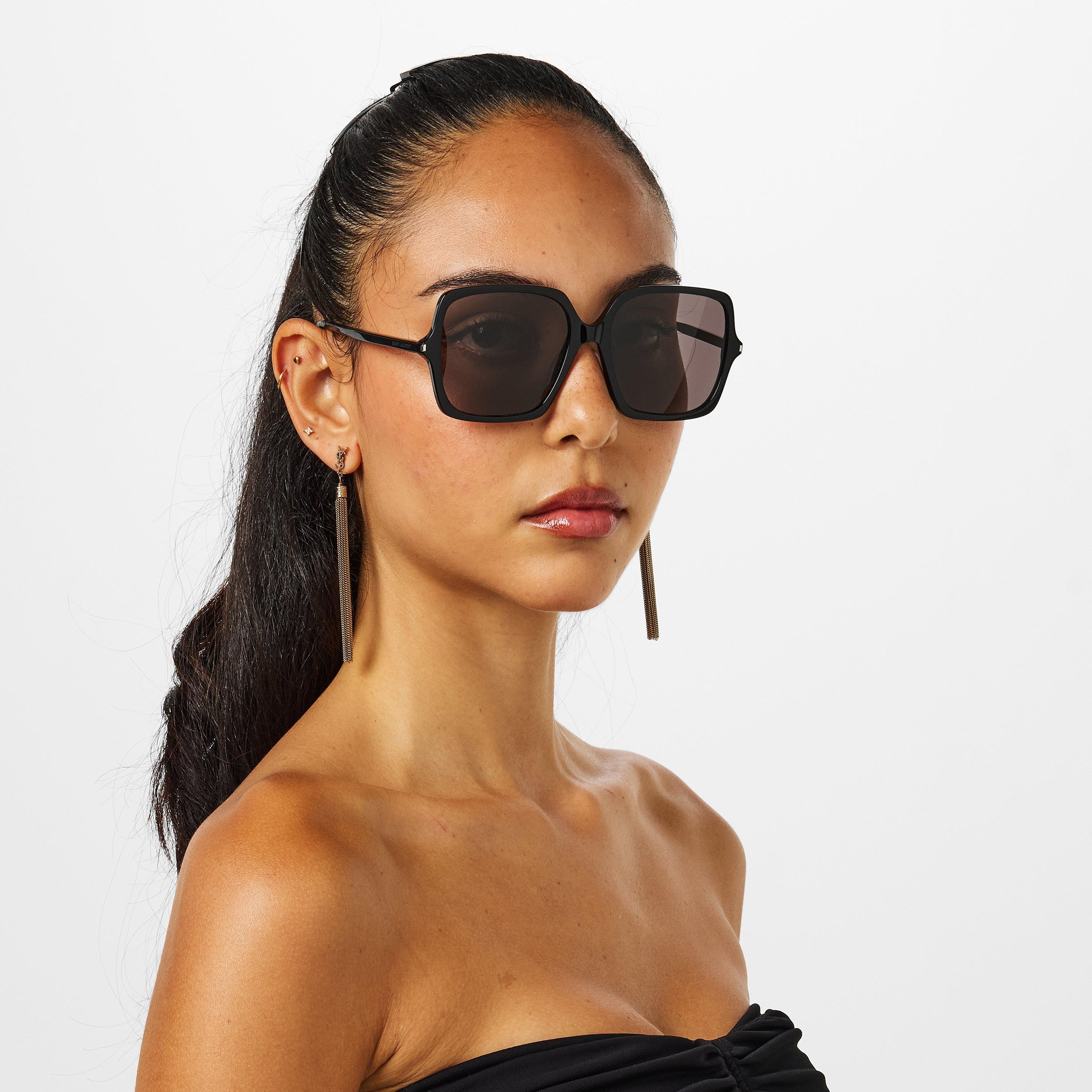 Black - Saint Laurent - SAINT LAURENT SUNGLASSES SL 591 - 5