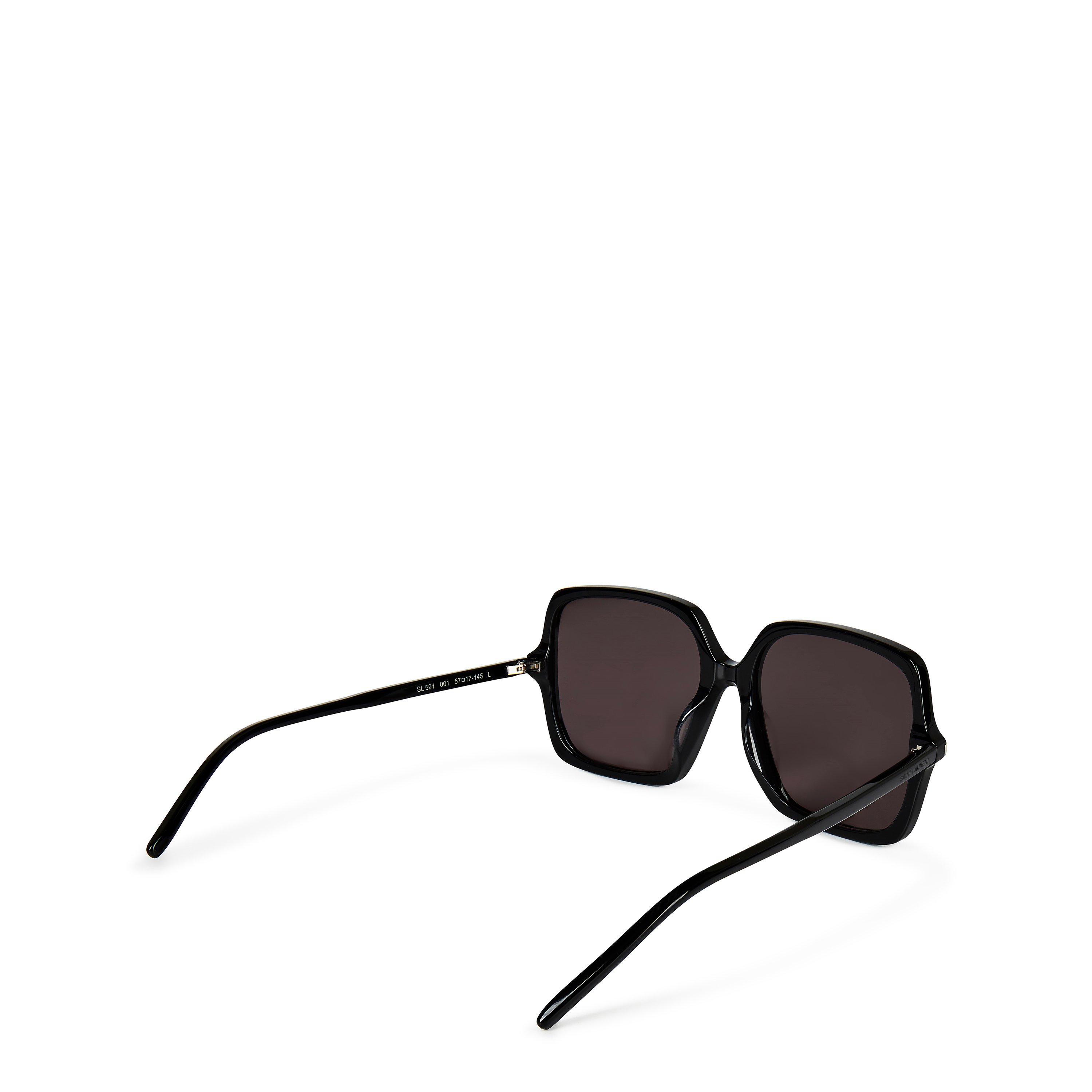 Black - Saint Laurent - SAINT LAURENT SUNGLASSES SL 591 - 6