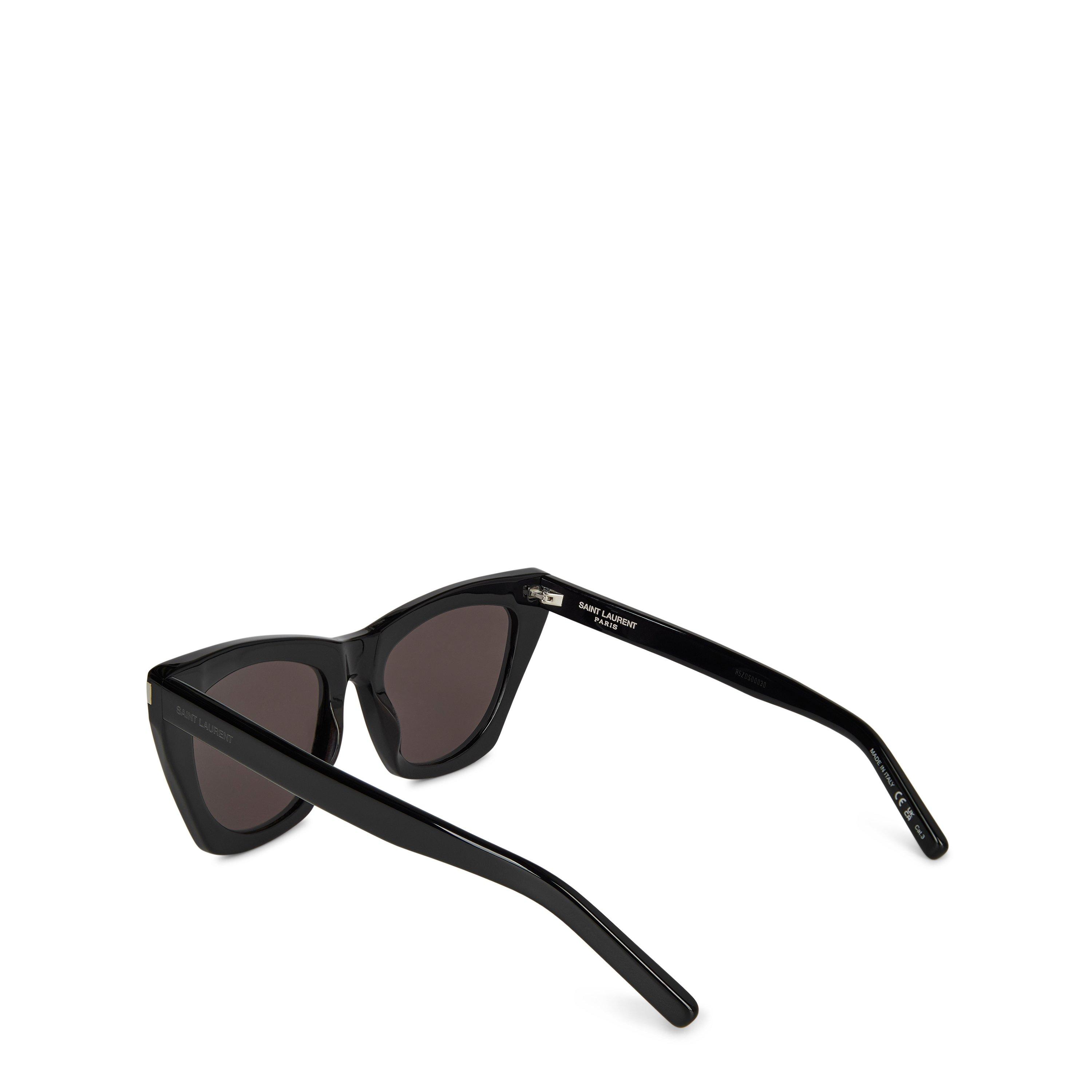 Black - Saint Laurent - SAINT LAURENT SUNGLASSES SL 214 KATE - 4