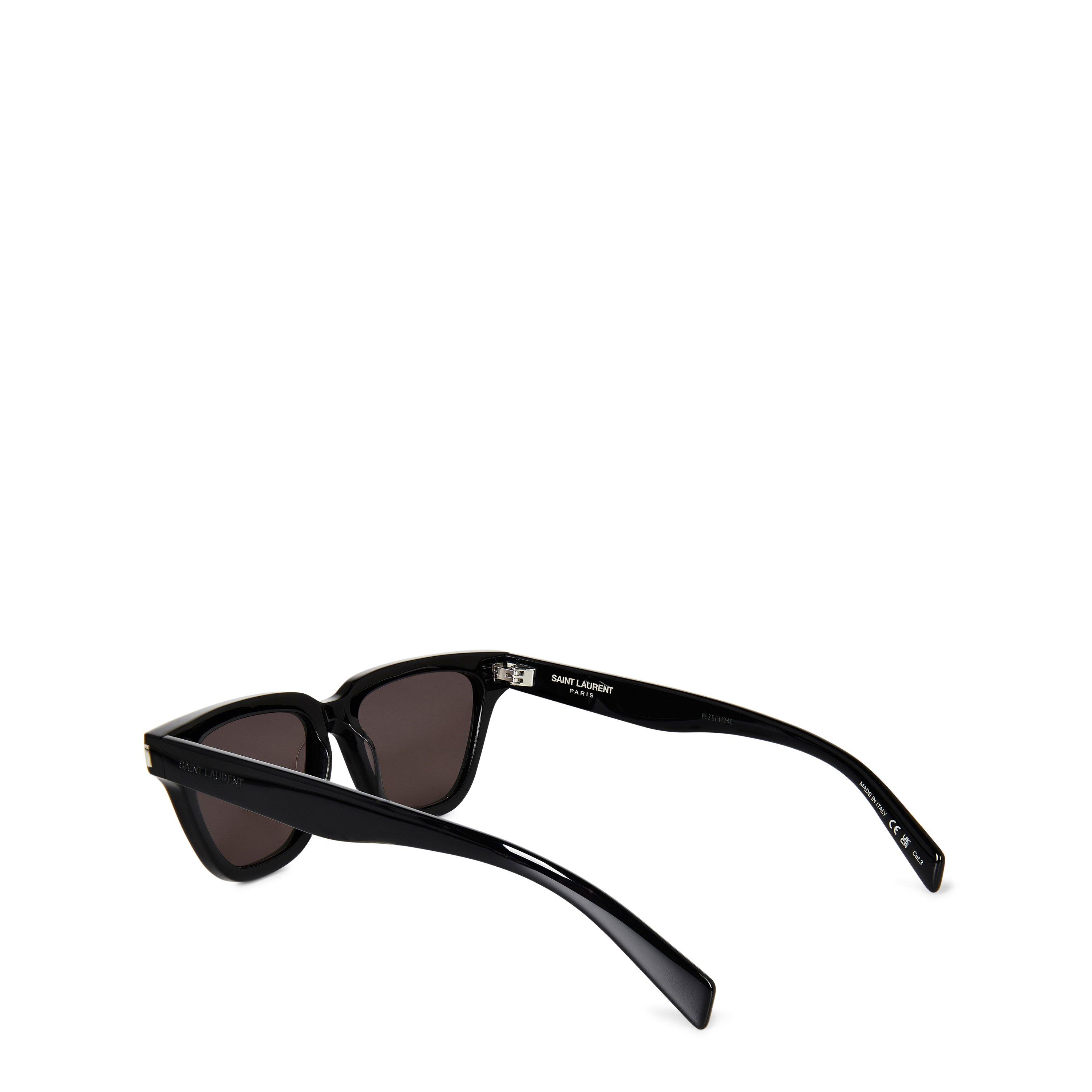 Black - Saint Laurent - Women's Cat Eye Sunglasses - 4