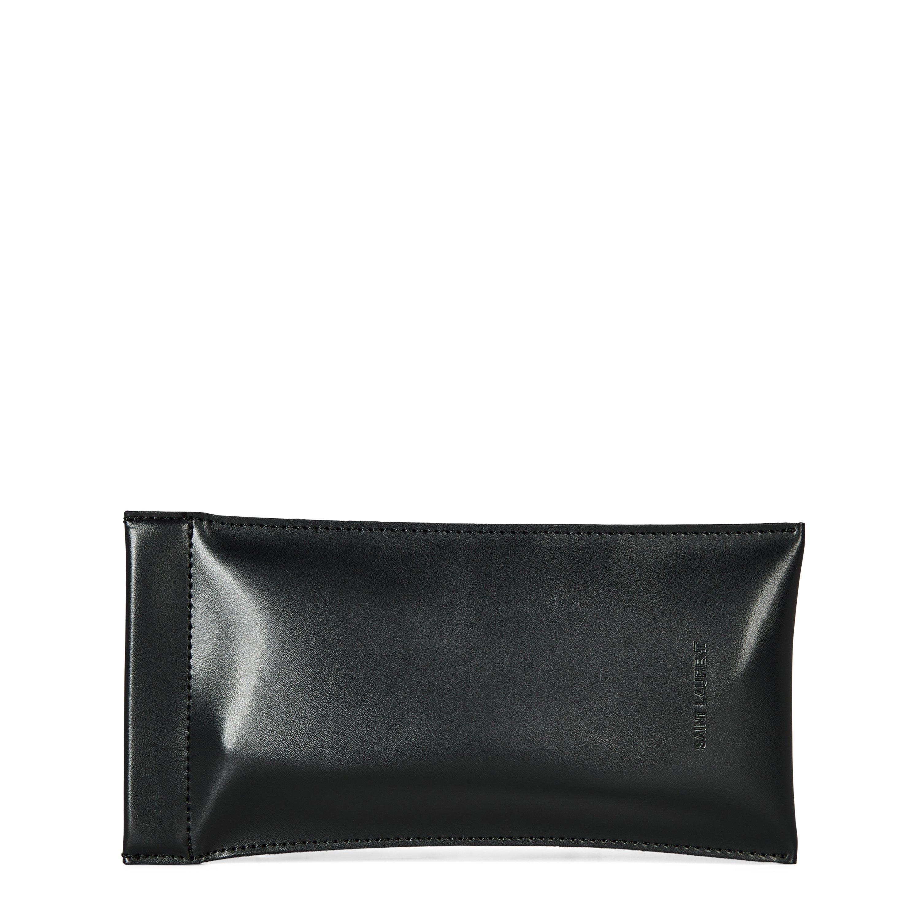 Black - Saint Laurent - Women's Cat Eye Sunglasses - 3