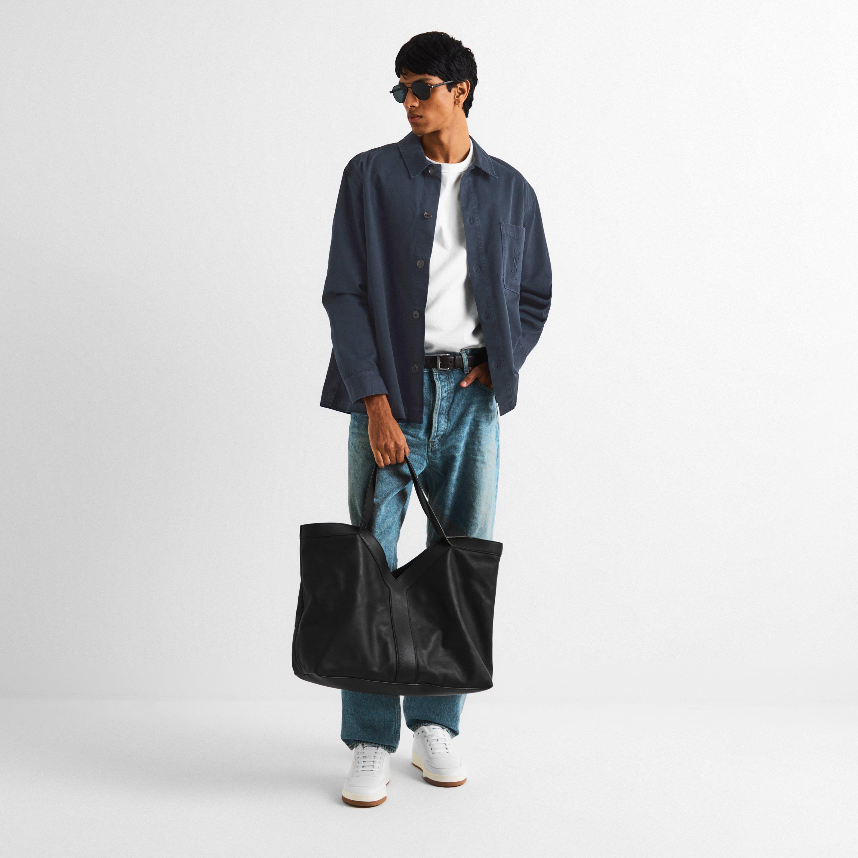 Black - Saint Laurent - Men's Round Sunglasses - 6