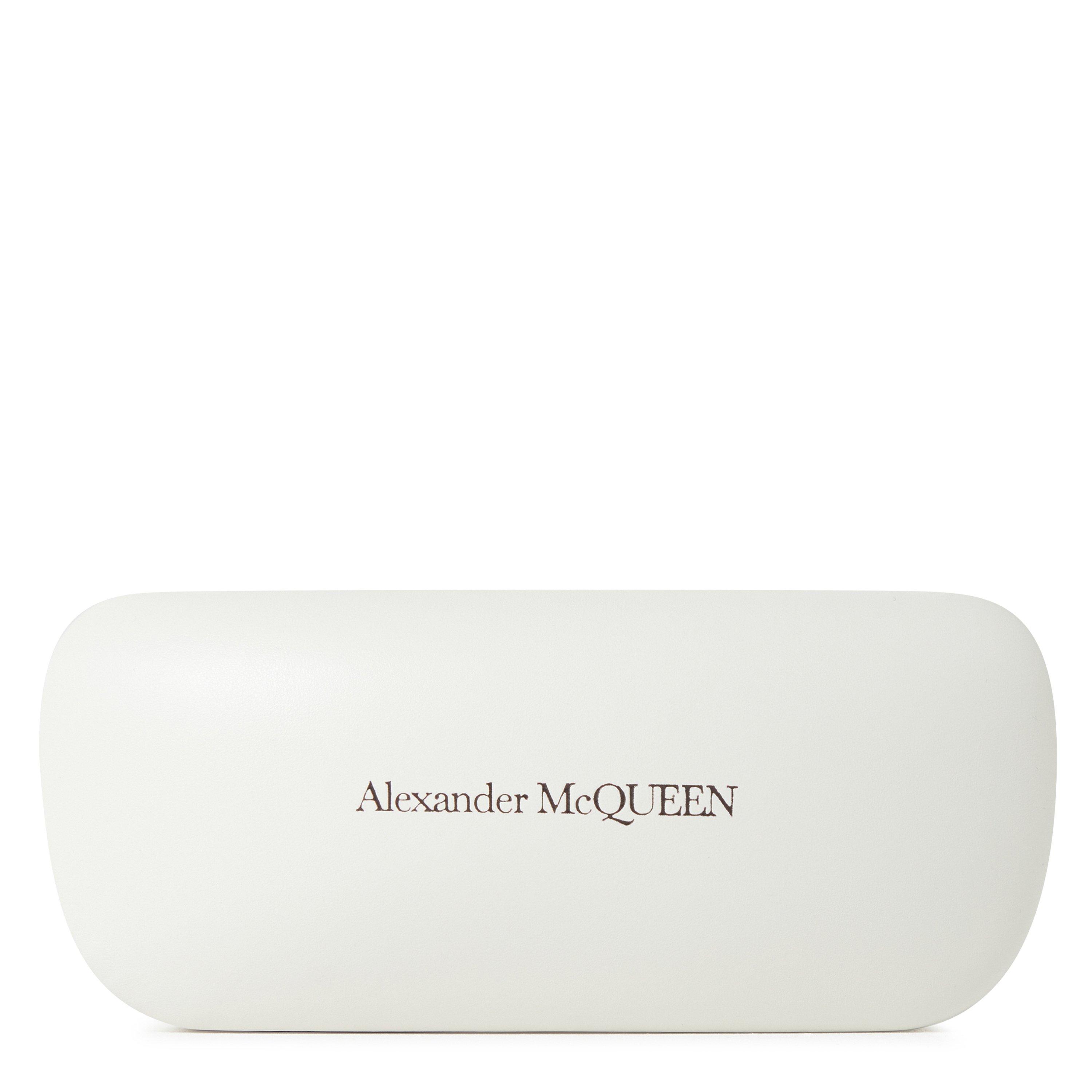 Black - Alexander McQueen - Women's Cat-Eye Alexander McQueen Sunglasses - 4
