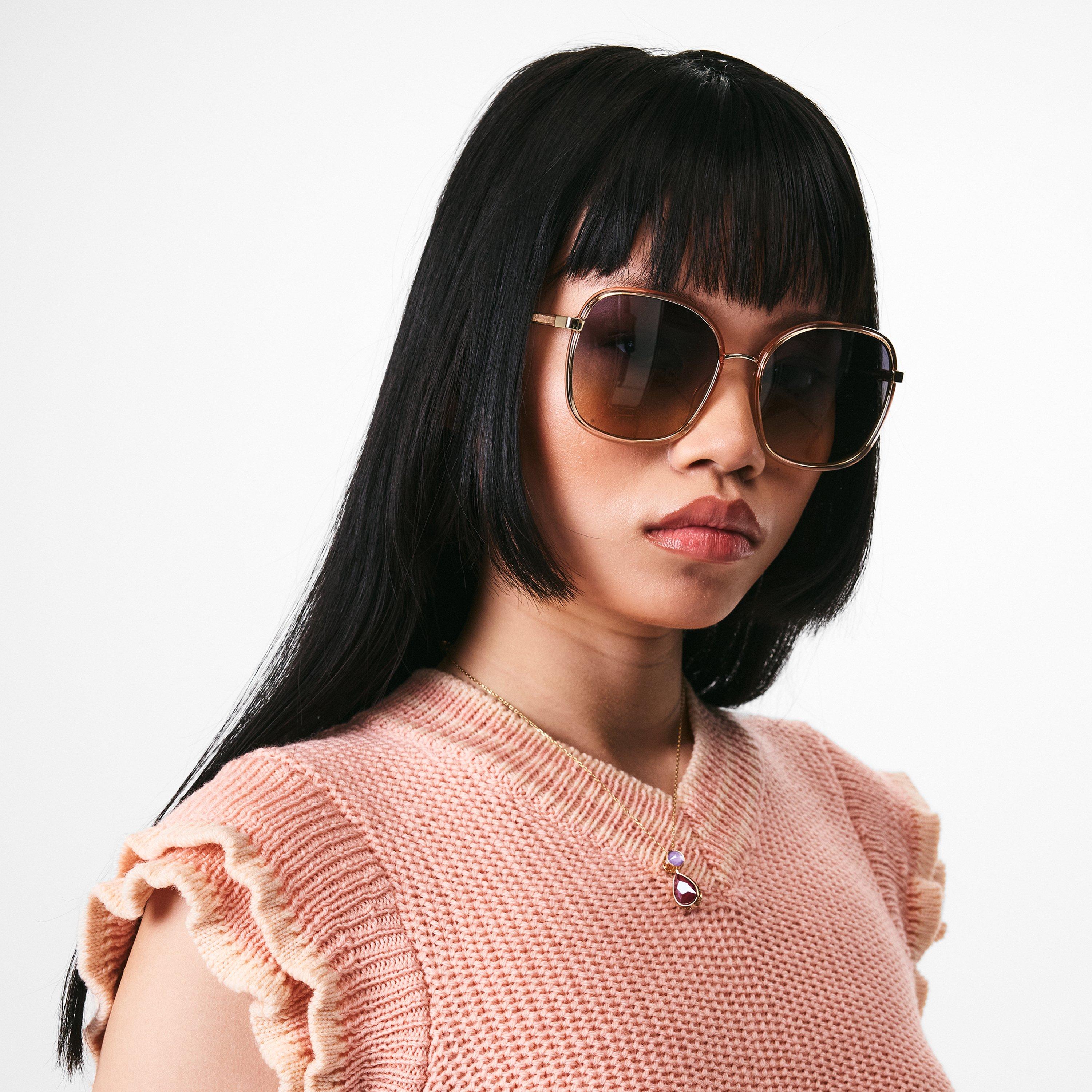 Grey - Chloe - CHLOE SUNGLASSES CH0030S - 3