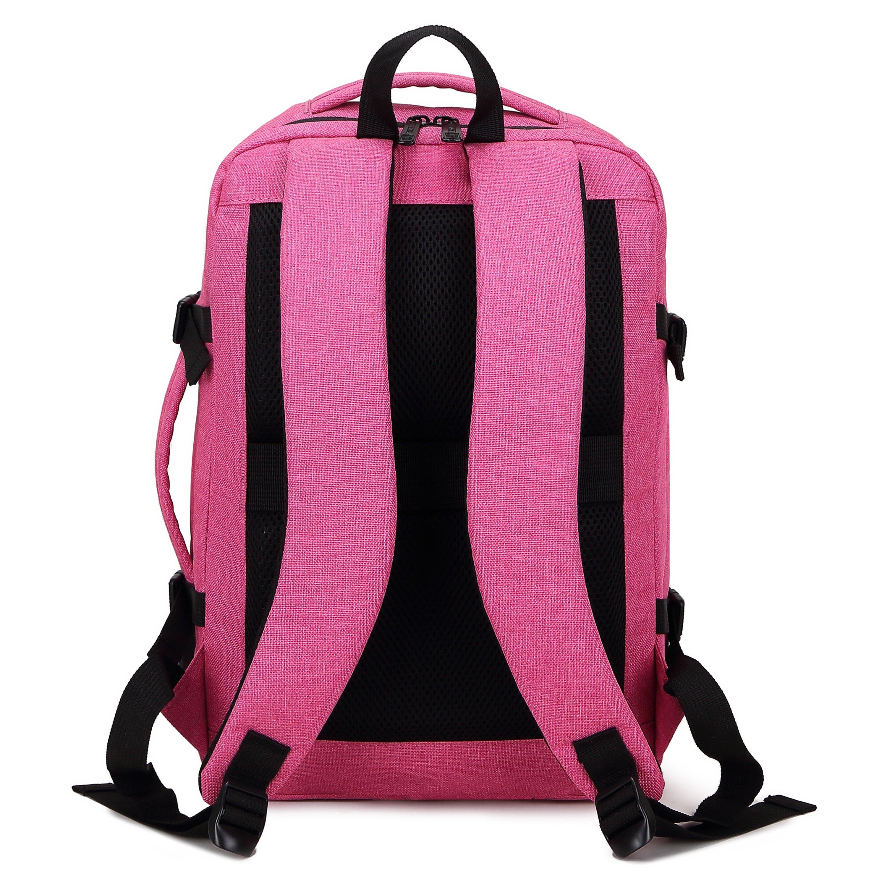 Ab008-28 Pink - A2B - Fernwah EasyJet 27L Onboard Laptop Cabin Backpack - 3
