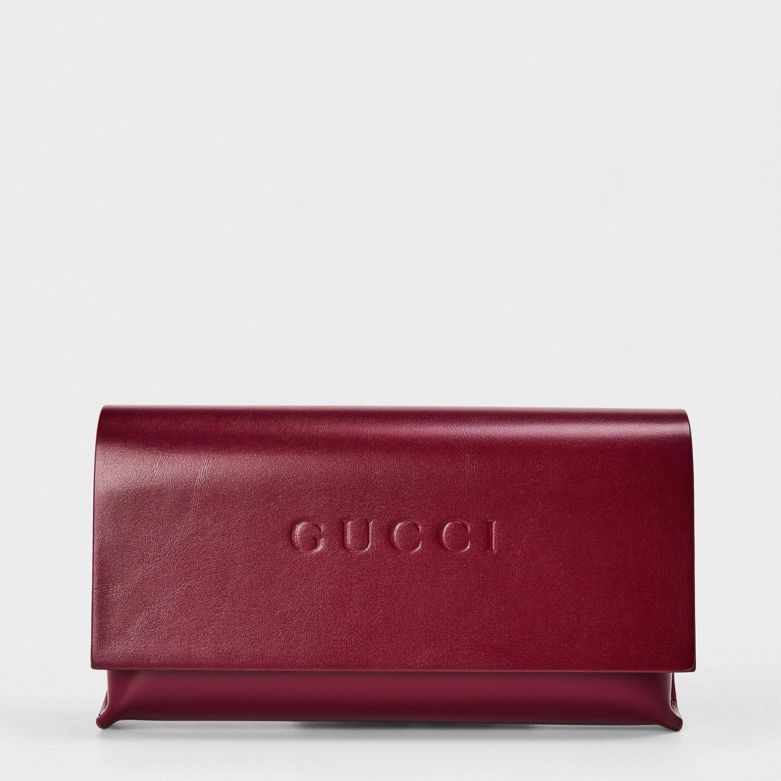 Black Smoke - Gucci - Men's Rectangle Sunglasses - 5