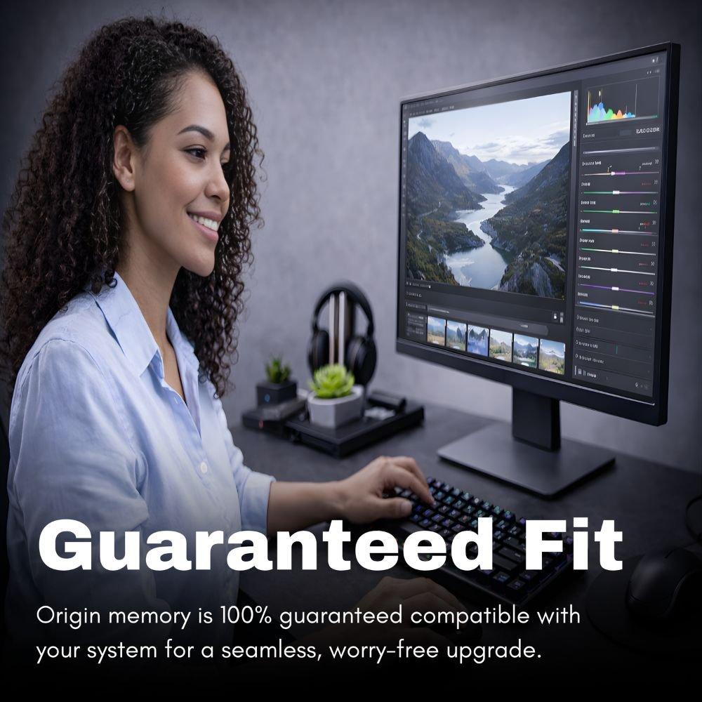 Black - Origin - Origin Storage 16GB DDR4 2666MHz SODIMM 2Rx8 Non-ECC 1.2V - 3