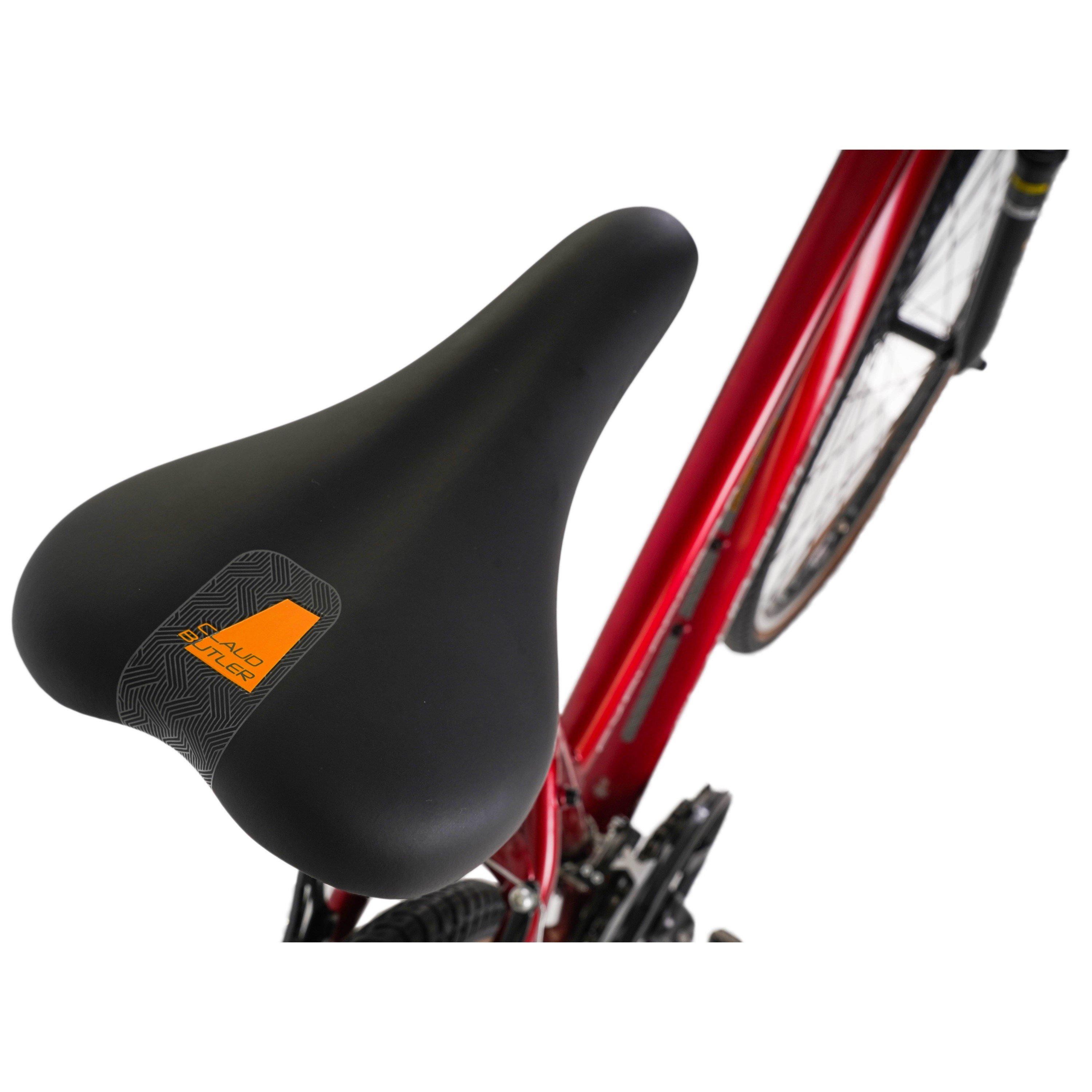 Red - Claud Butler - Claud Butler Explorer 2.0 Low Step Hybrid Bike - 6