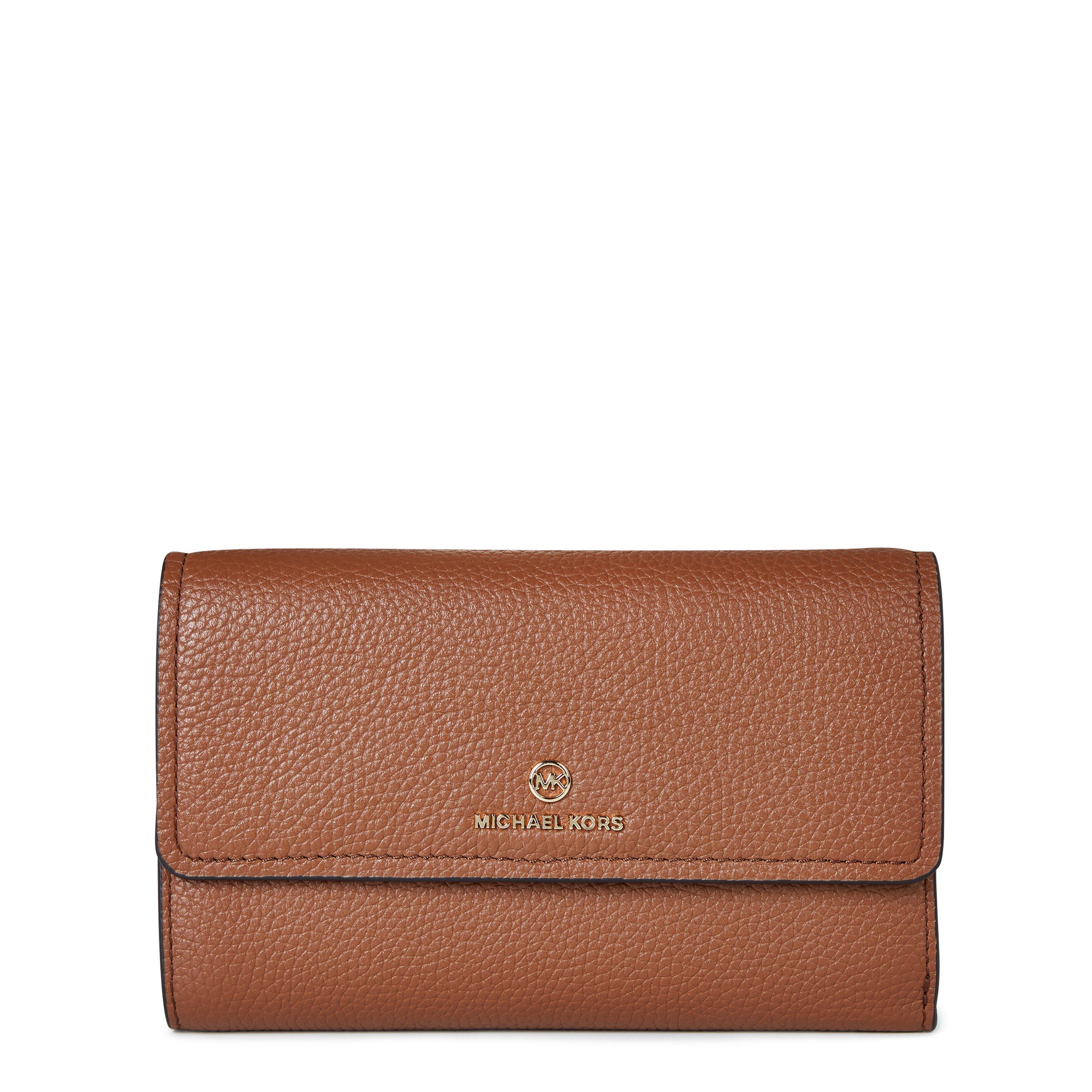 Michael kors brown wristlet online