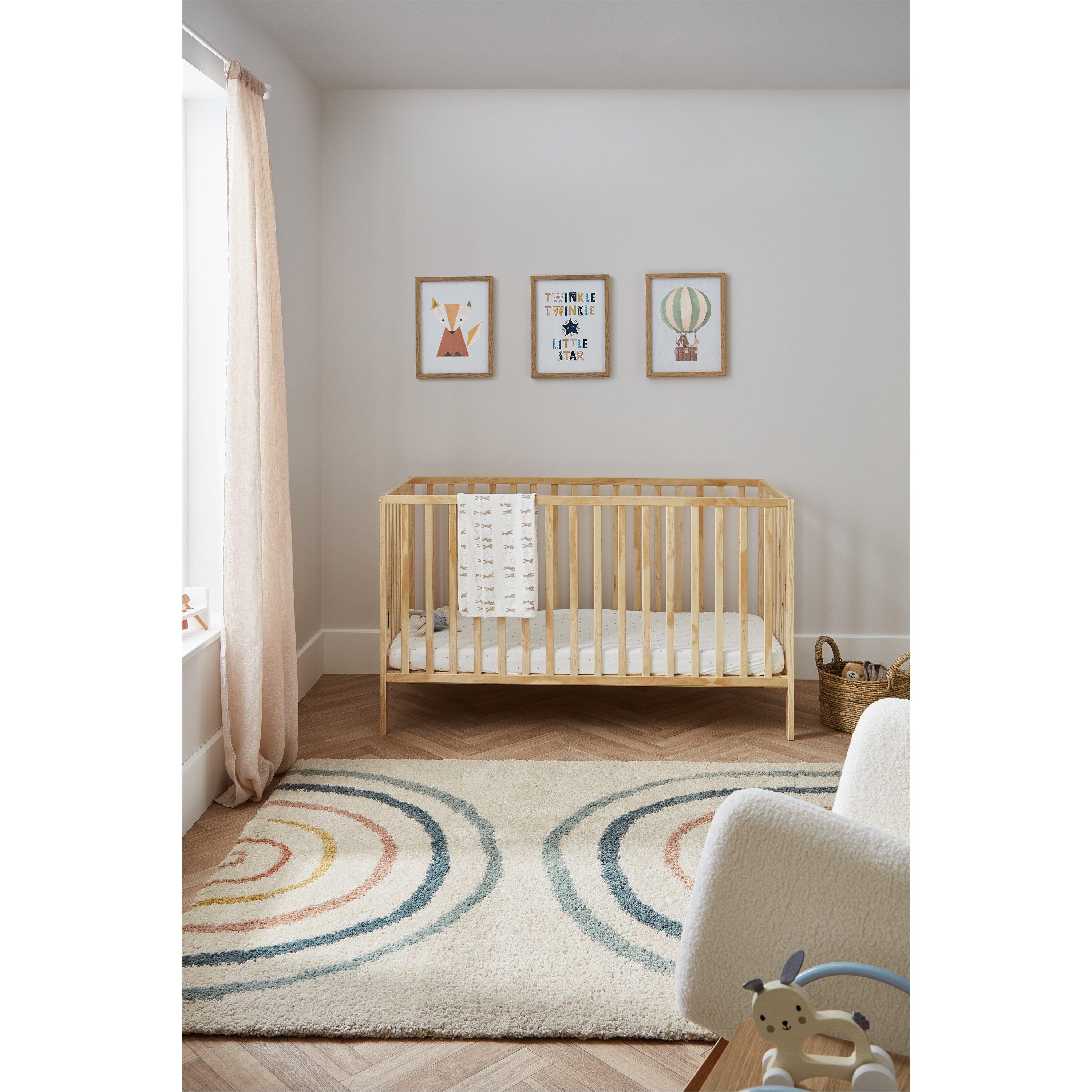 Pine - Ickle Bubba - Hartley Classic Cot and All Seasons Premium Pocket - 1
