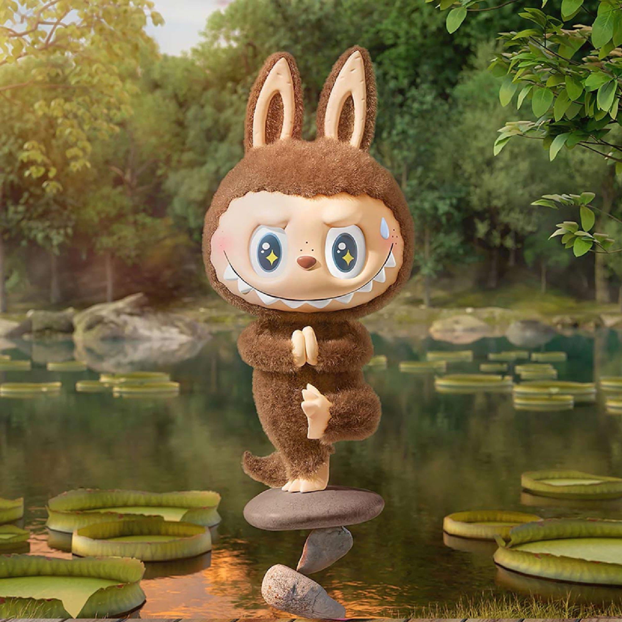 正規品POPMART labubu THE MONSTERS Lazy Yoga Pop Mart THE MONSTERS Lazy Yoga Series Single Blind Box | FRASERS