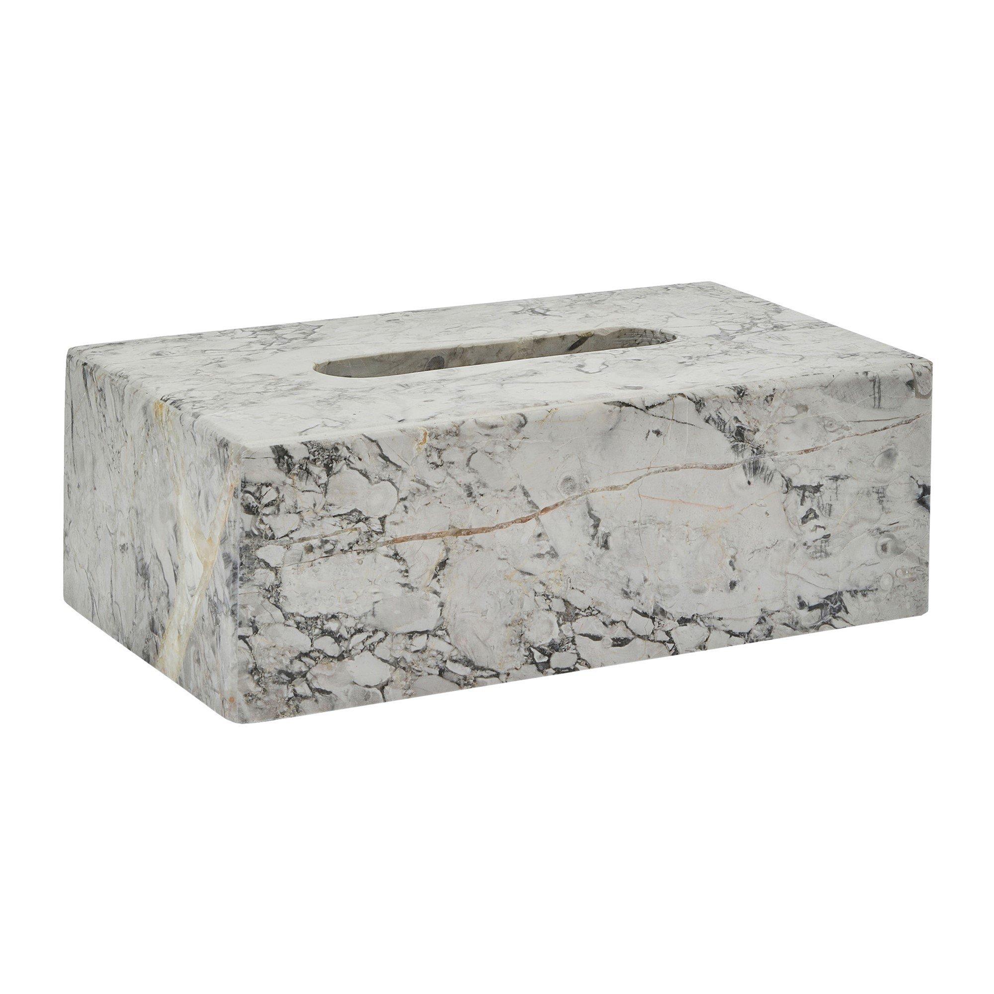 Alba - Aquanova - Nero Marble Tissue Holder - 1