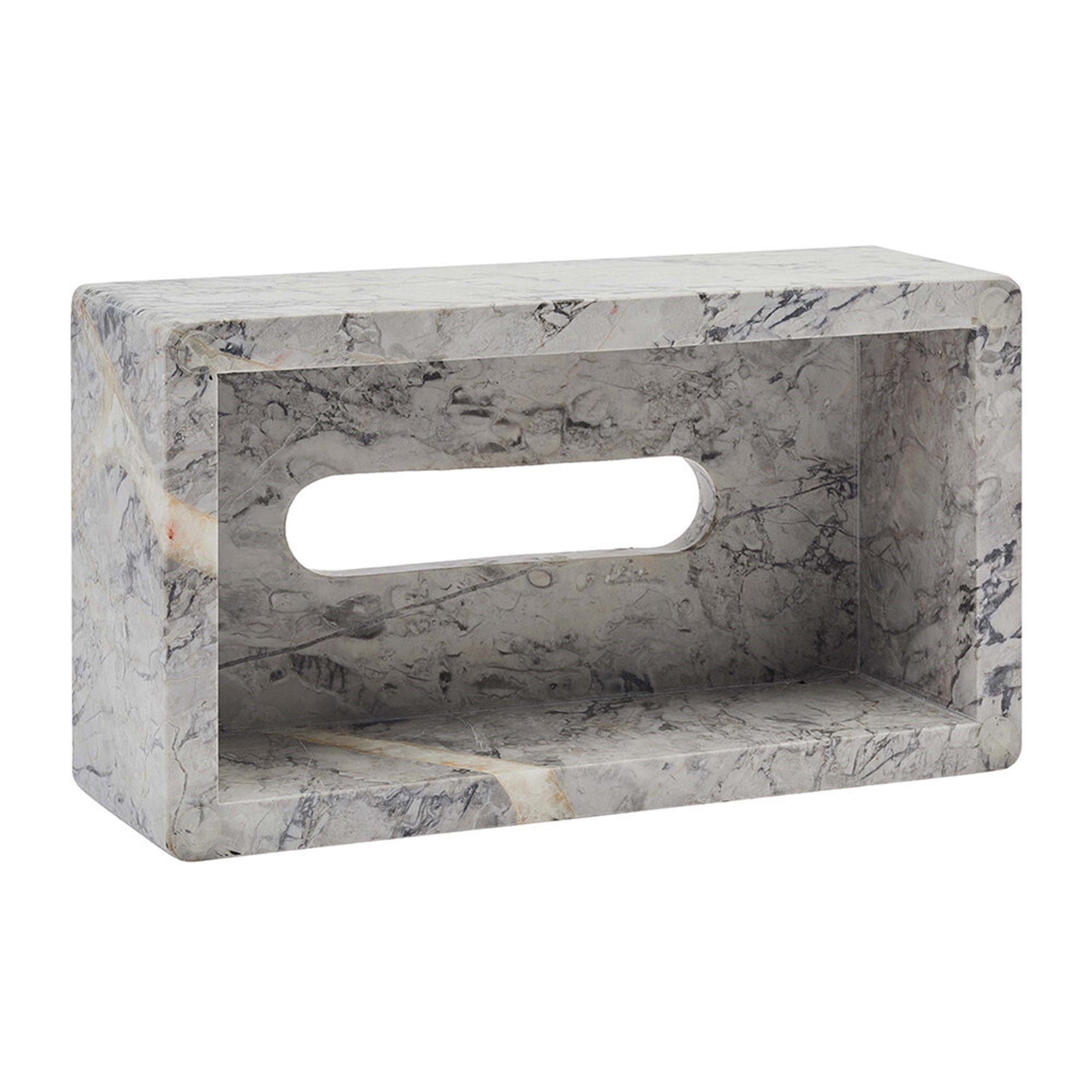 Alba - Aquanova - Nero Marble Tissue Holder - 3