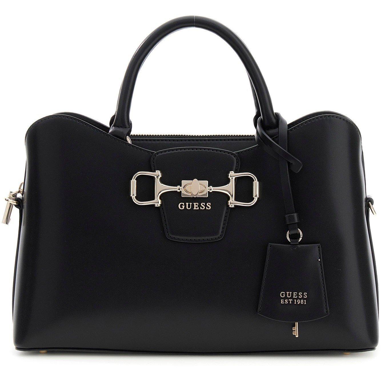 Guess Women's Jane Satchel - Black Blk