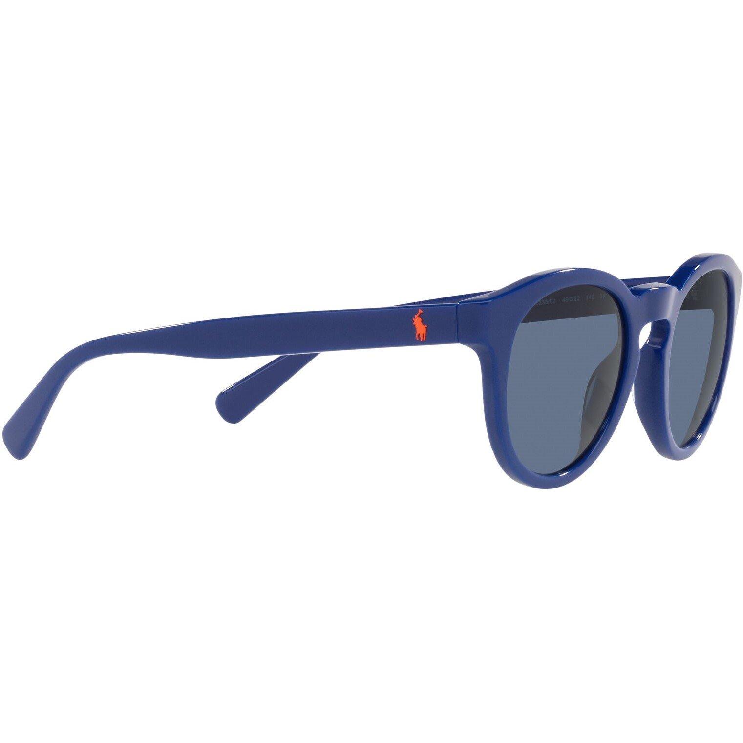 Blue - Polo Ralph Lauren - Men's Round Sunglasses - 11