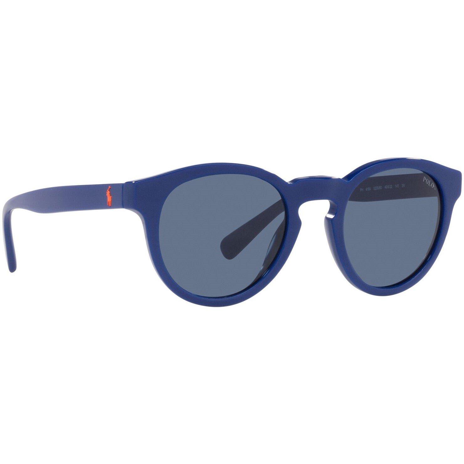 Blue - Polo Ralph Lauren - Men's Round Sunglasses - 12