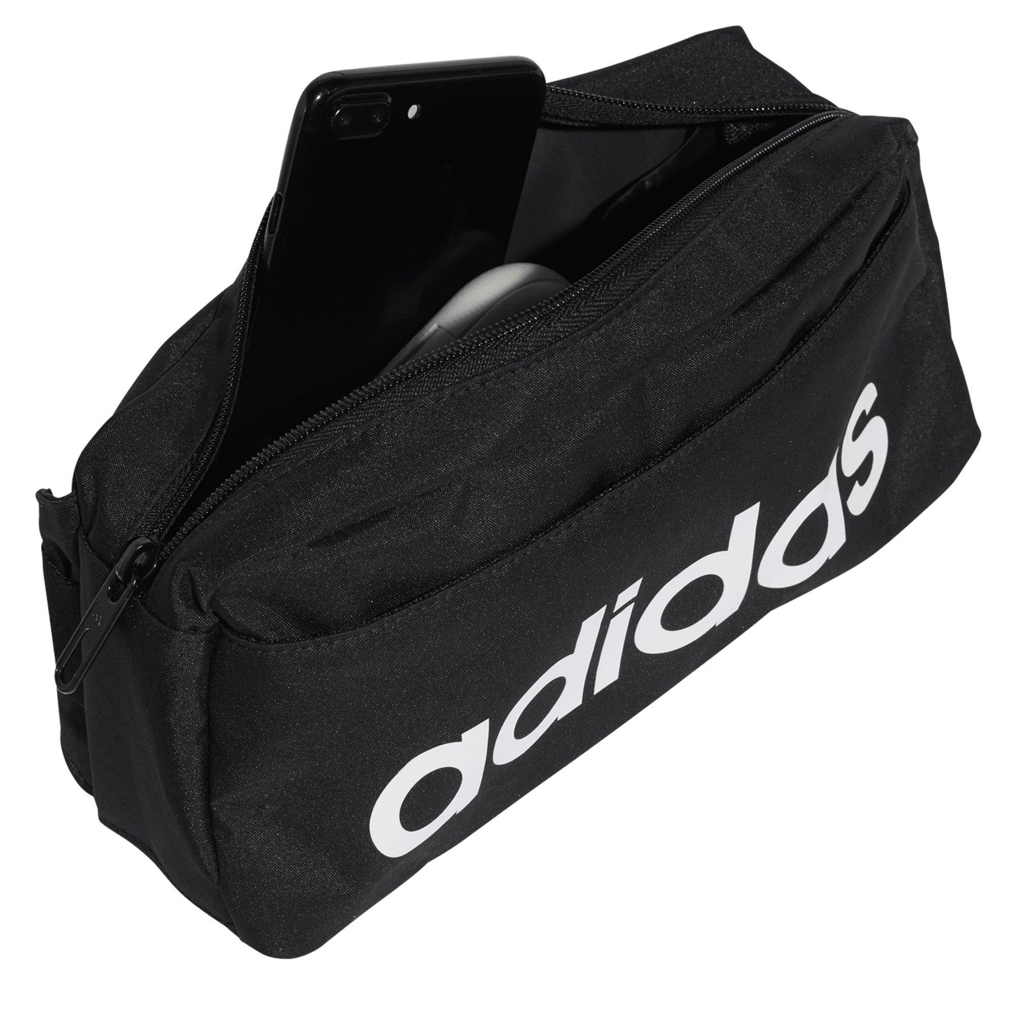 Black/White - adidas - Linear Bumbag 10 - 4