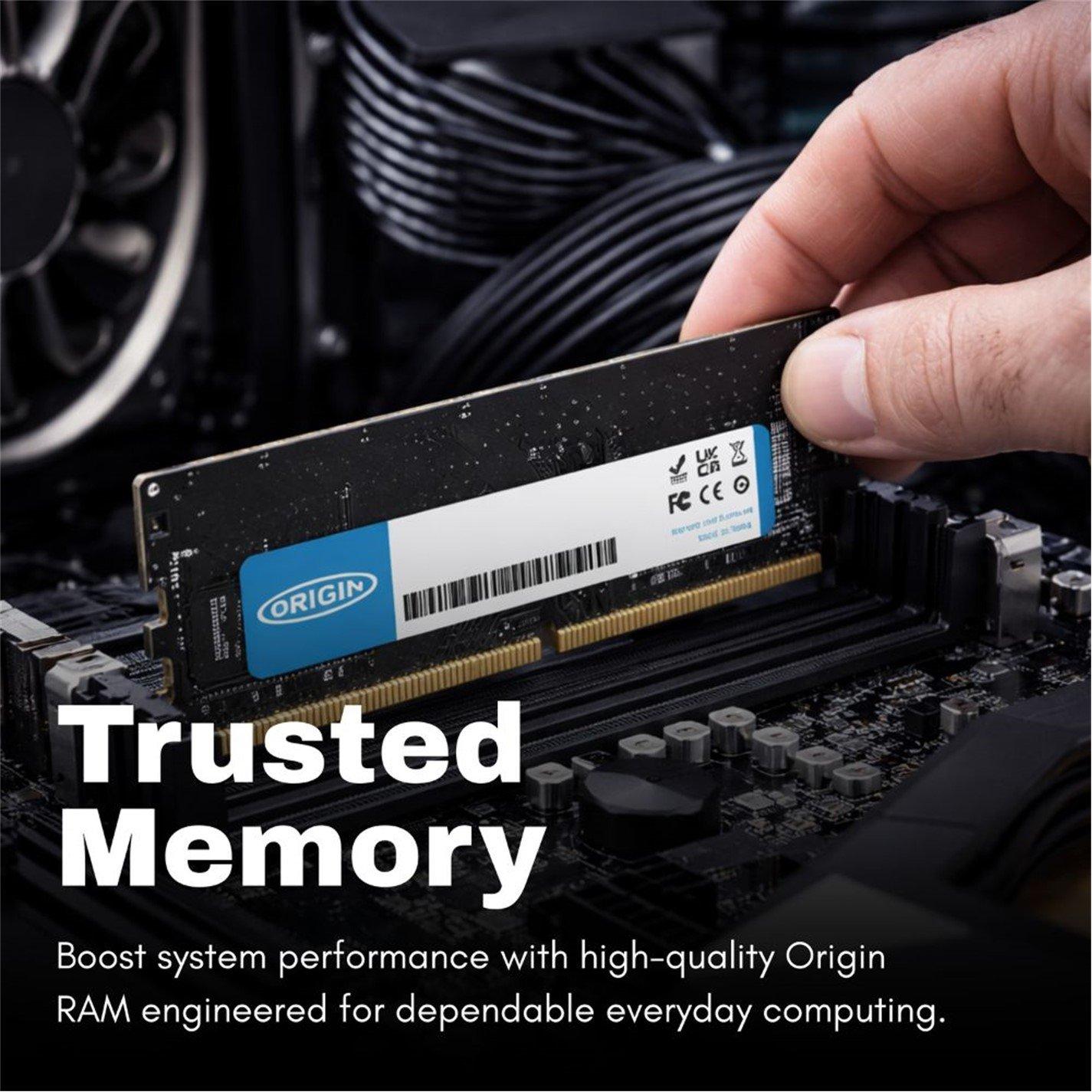 Origin | Origin Storage 8GB DDR5 5600MHz SODIMM 1Rx16 Non-ECC 1.1V