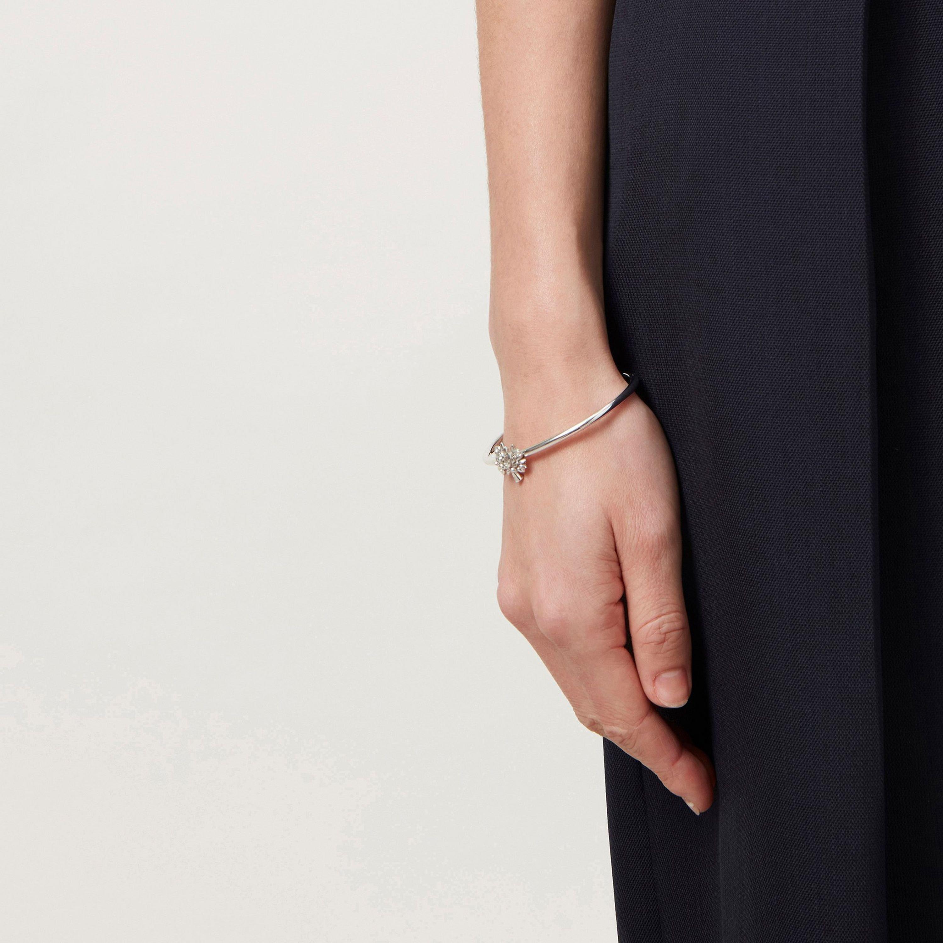 Silver - Mulberry - Women's Tree Bangles - 3