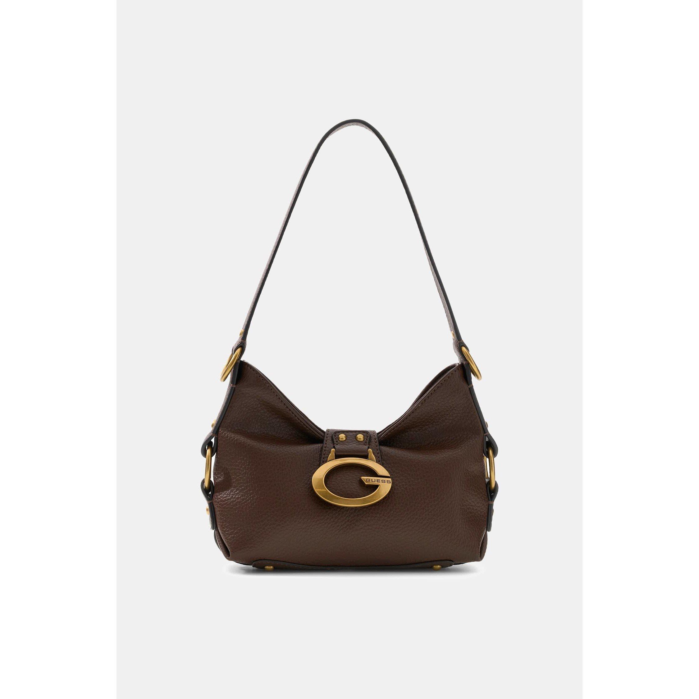 Guess Camden Mini Shoulder - ESPRESSO