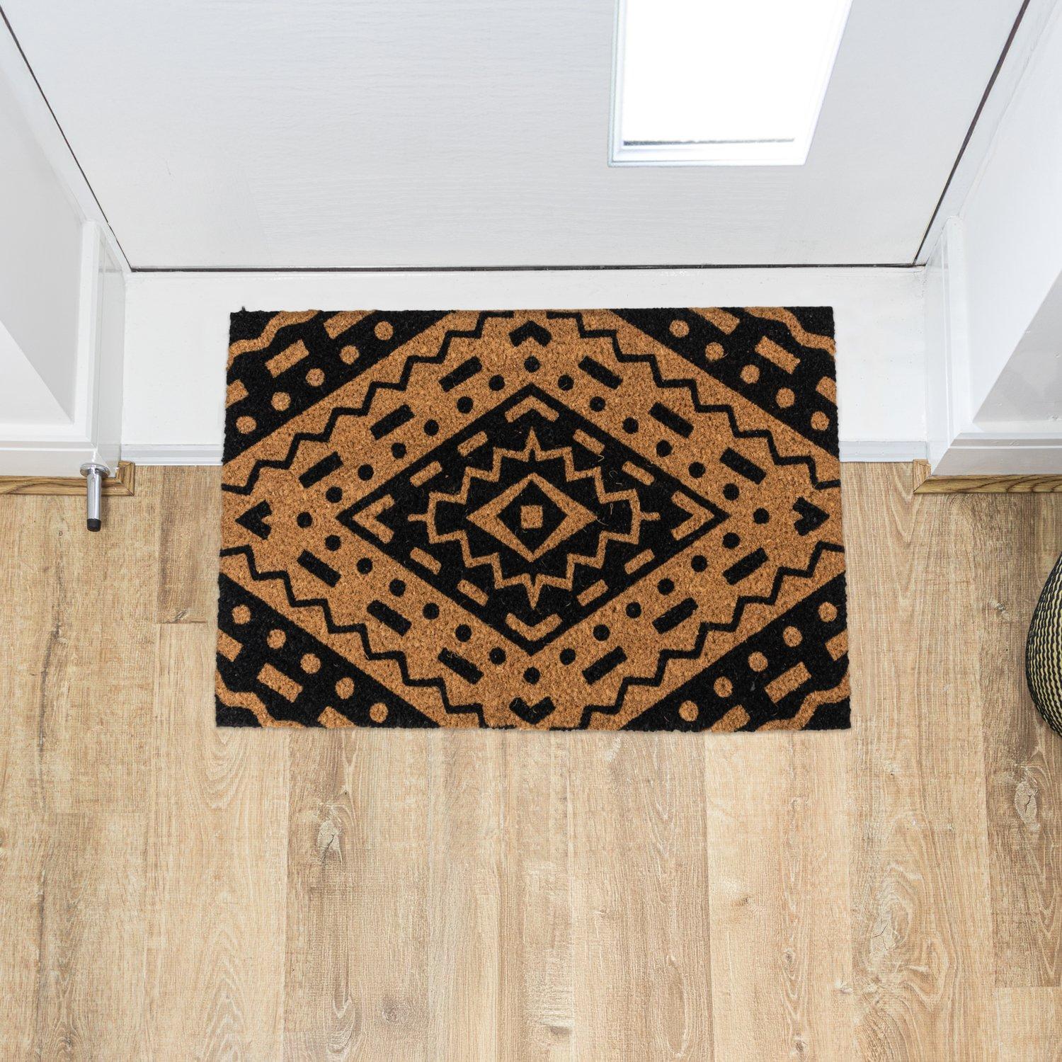 Multi - JVL - JVL Latex Coir - Aztec 40x60cm - 12