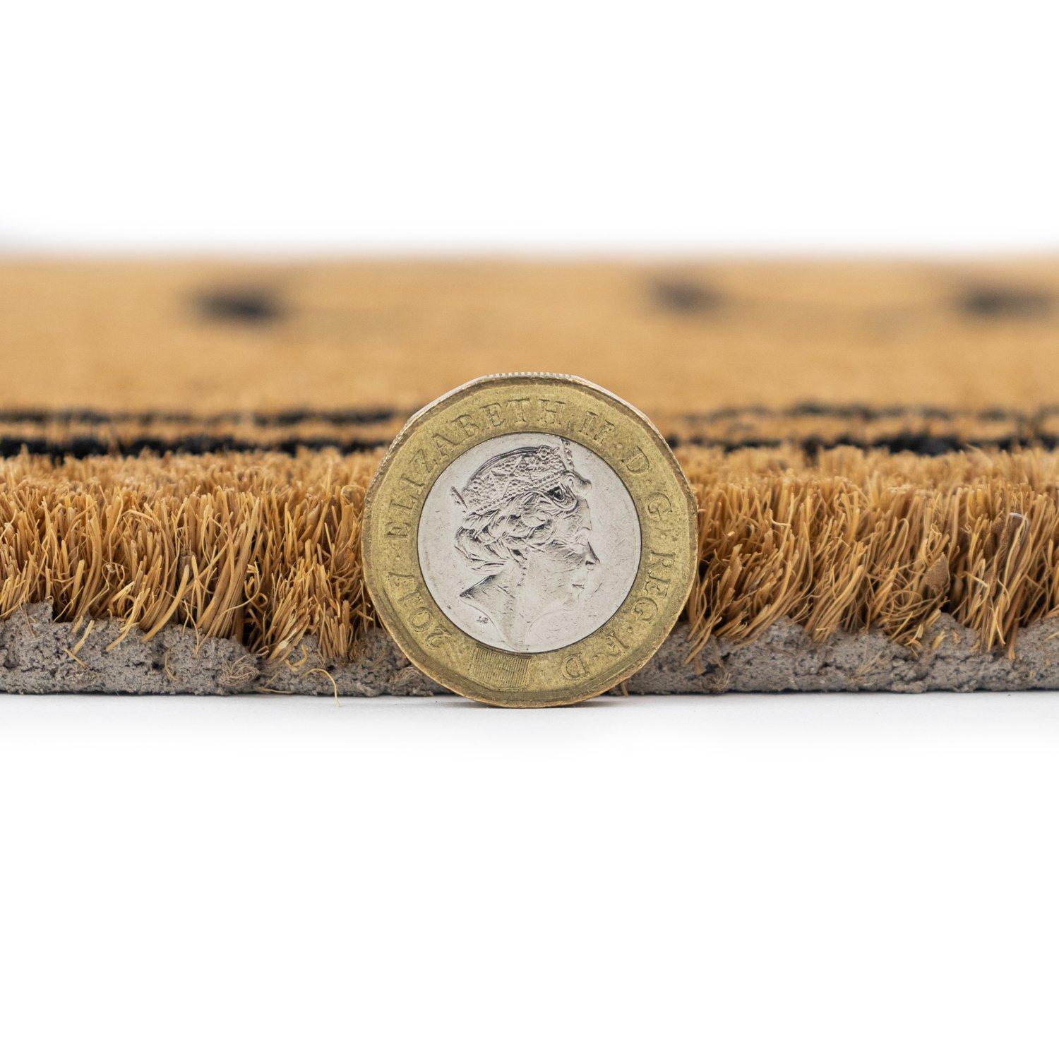 Multi - JVL - JVL Latex Coir - Welcome Border 40x60cm - 3