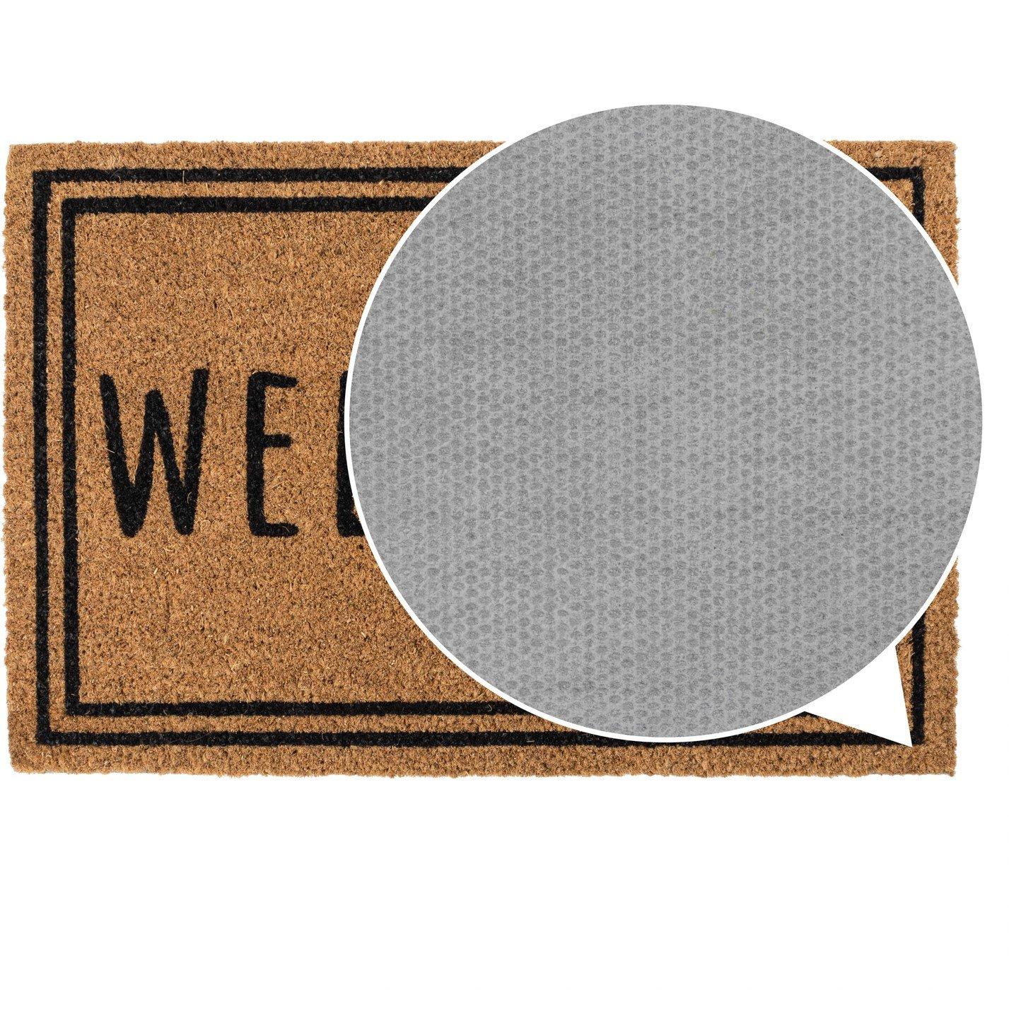 Multi - JVL - JVL Latex Coir - Welcome Border 40x60cm - 4