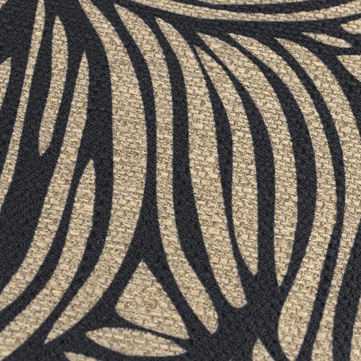 Brown - JVL - JVL Elegance Machine Washable Entrance Runner - 3