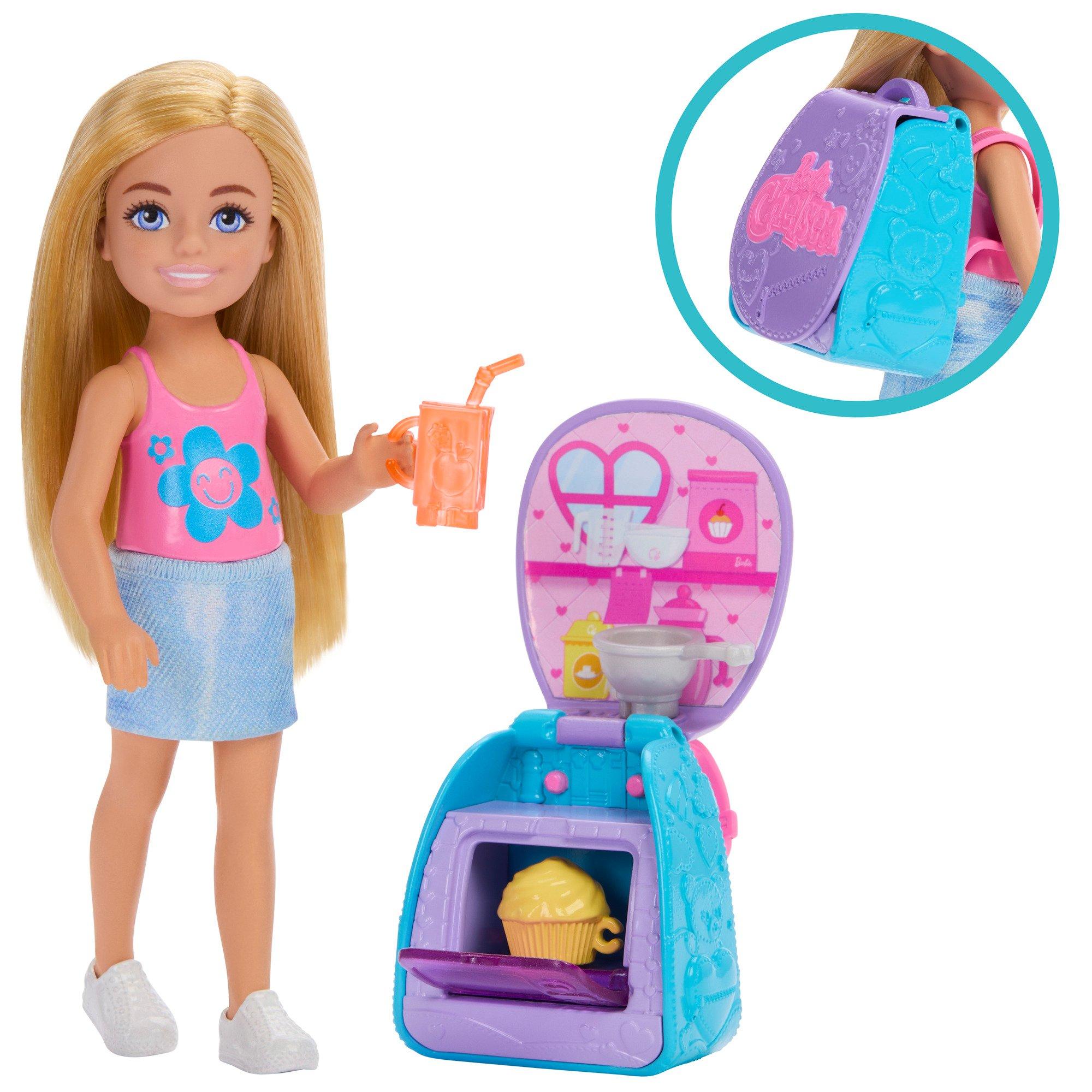 Multi - Barbie - Barbie Chelsea Backpack Playset and Doll - 4