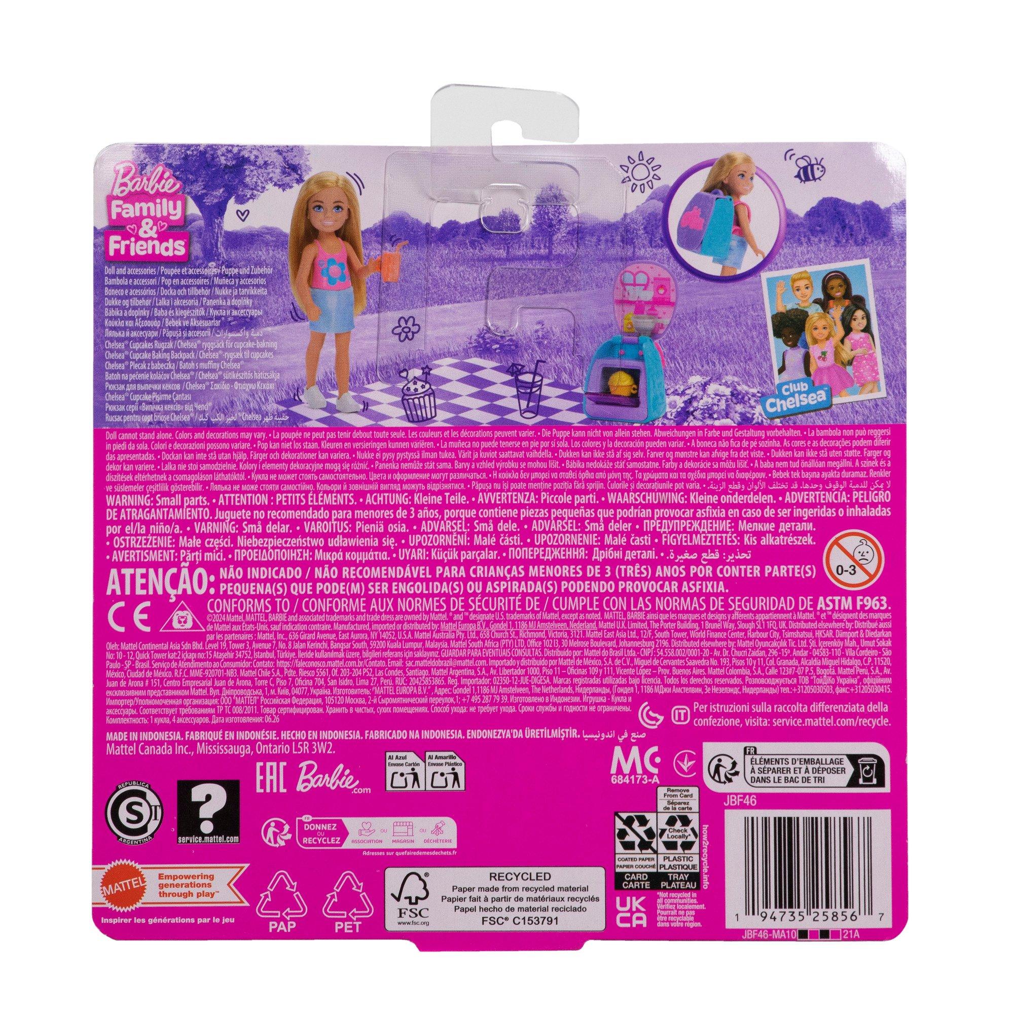 Multi - Barbie - Barbie Chelsea Backpack Playset and Doll - 7