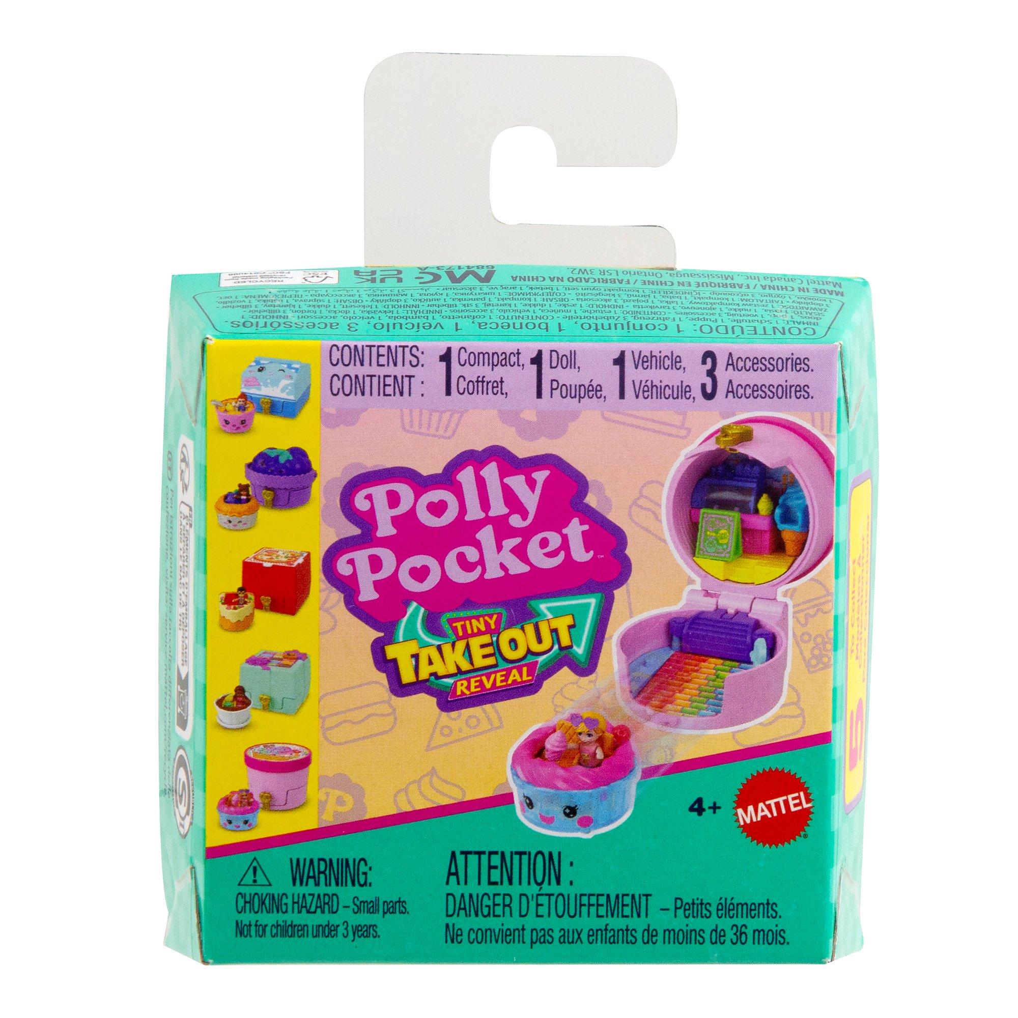 Polly Pocket Girls Mattel Tiny Take Out Reveal Assortment - 